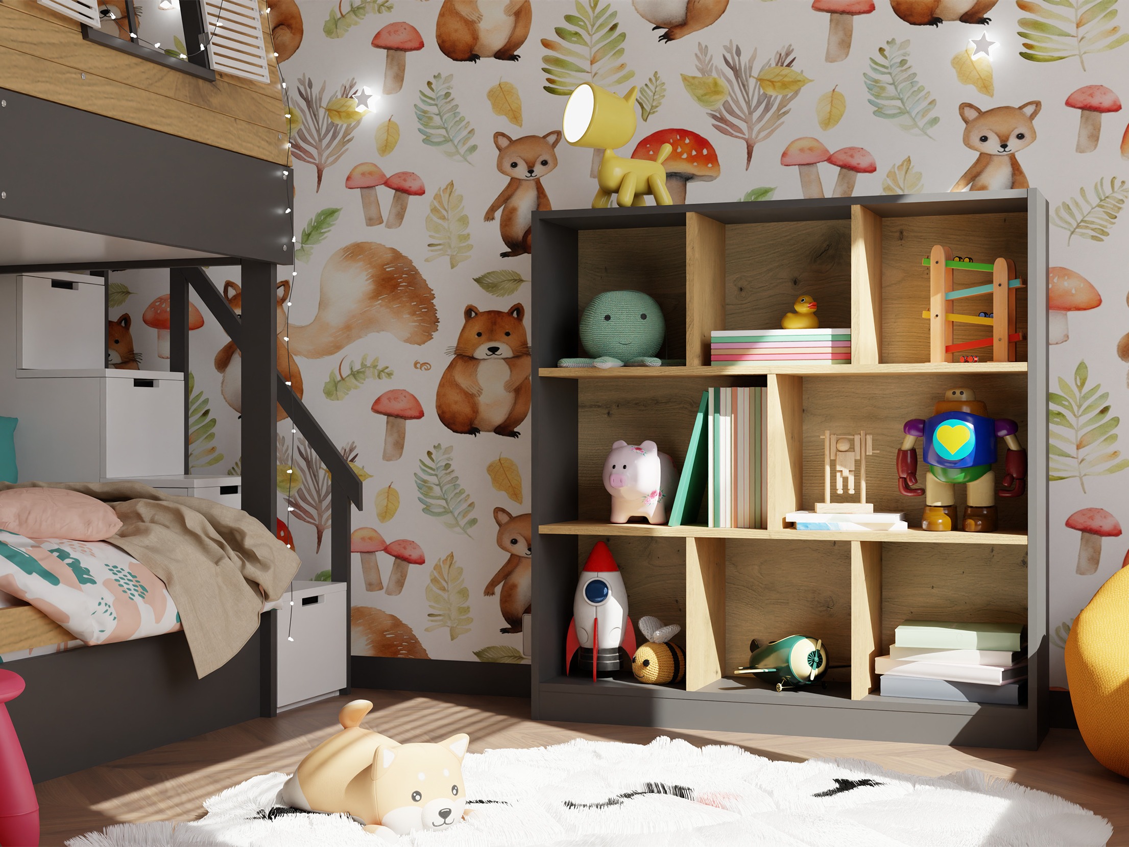 Riiul Mandeville 307 (Antratsiit + Artisan tamm)