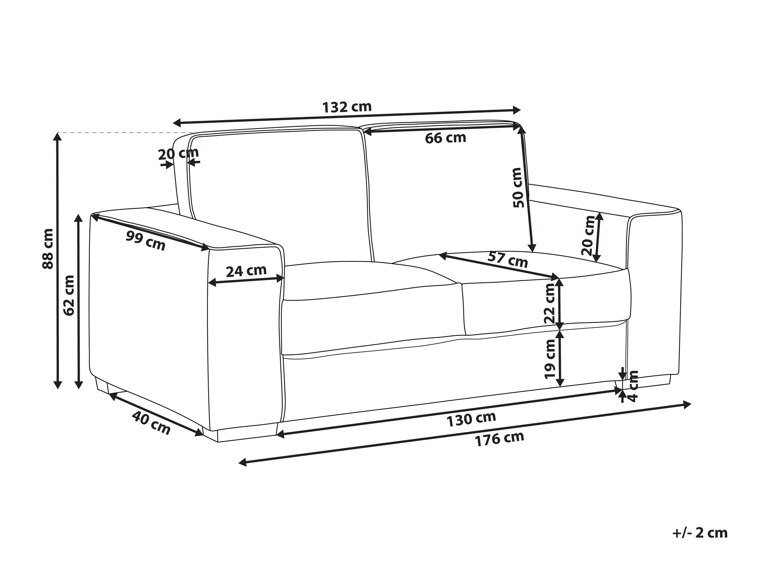 Diivan Berwyn 2855 (Pruun)