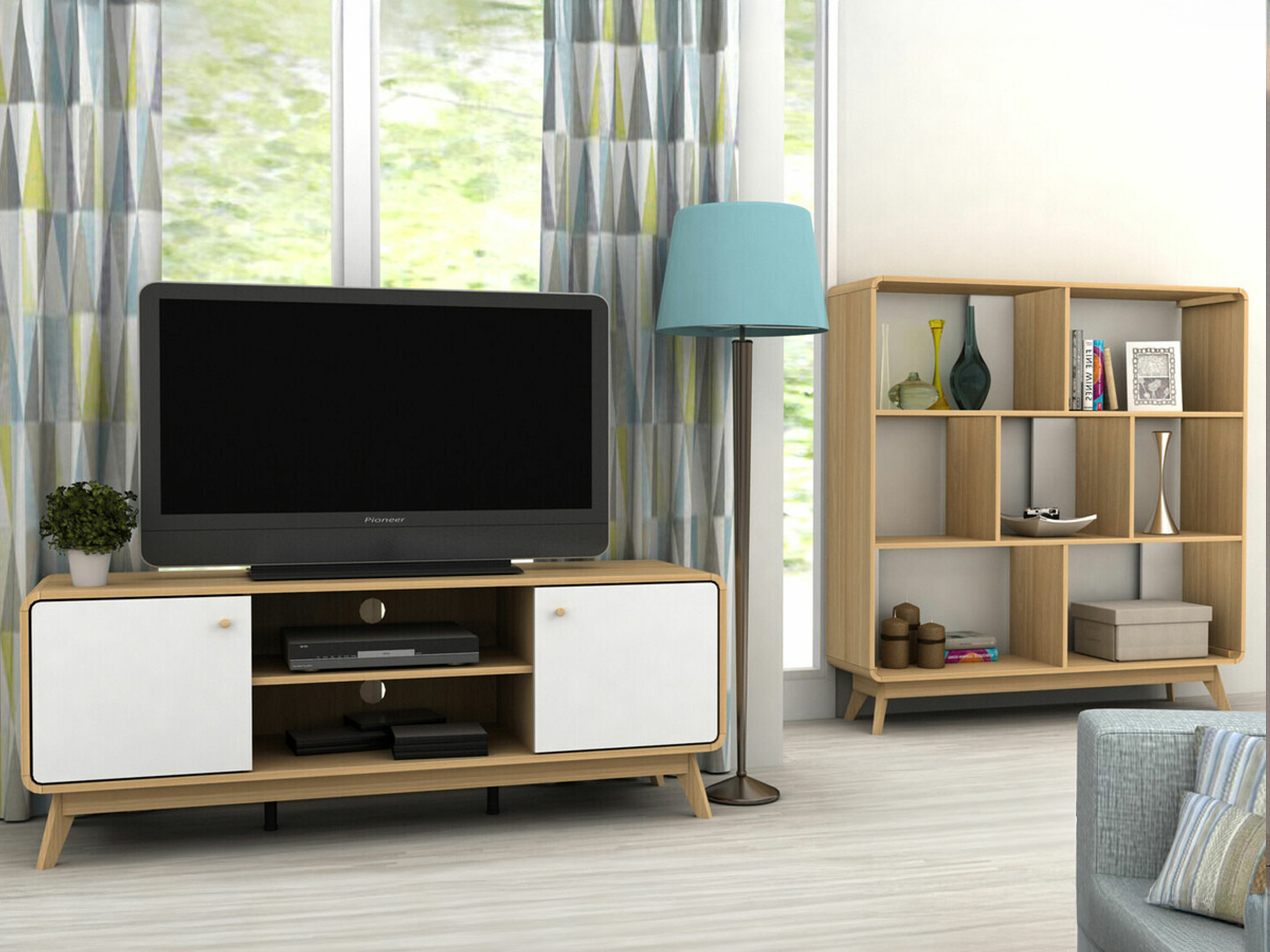 Elutoa komplekt Elbtena 113 (Tamm + Valge)