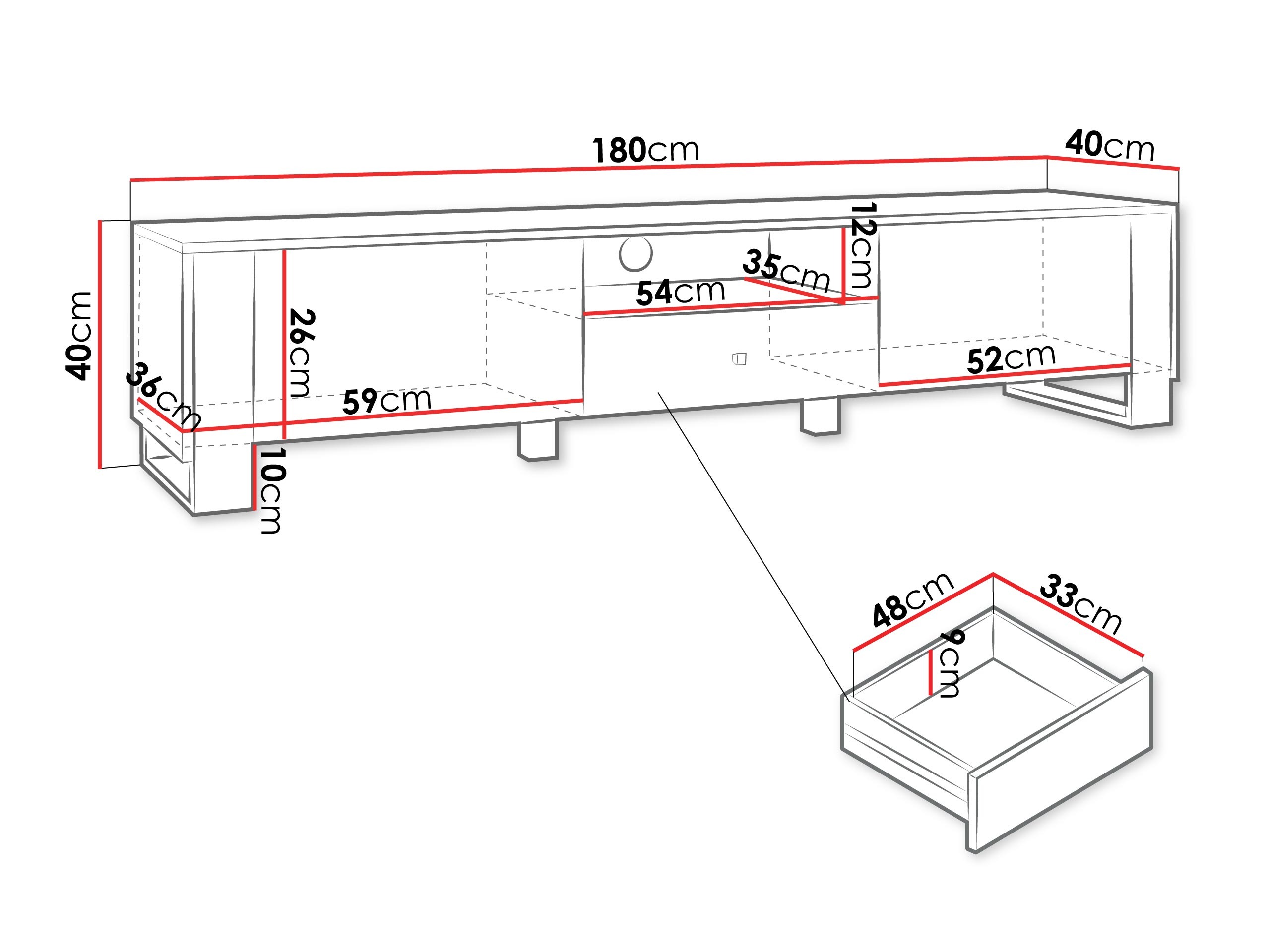 TV-alus Comfivo Vestora 103