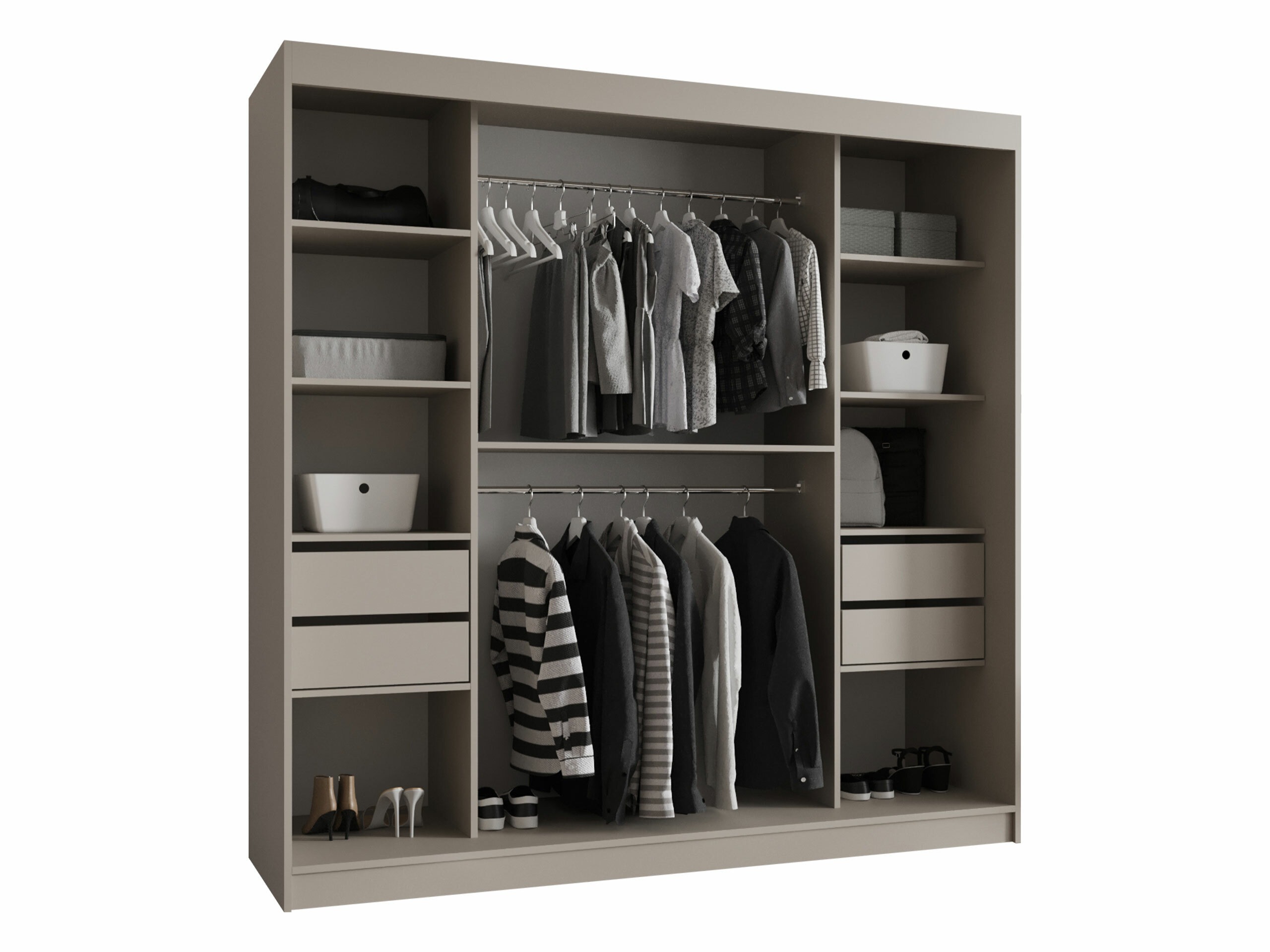 Riidekapp Hartford 531 (Must)