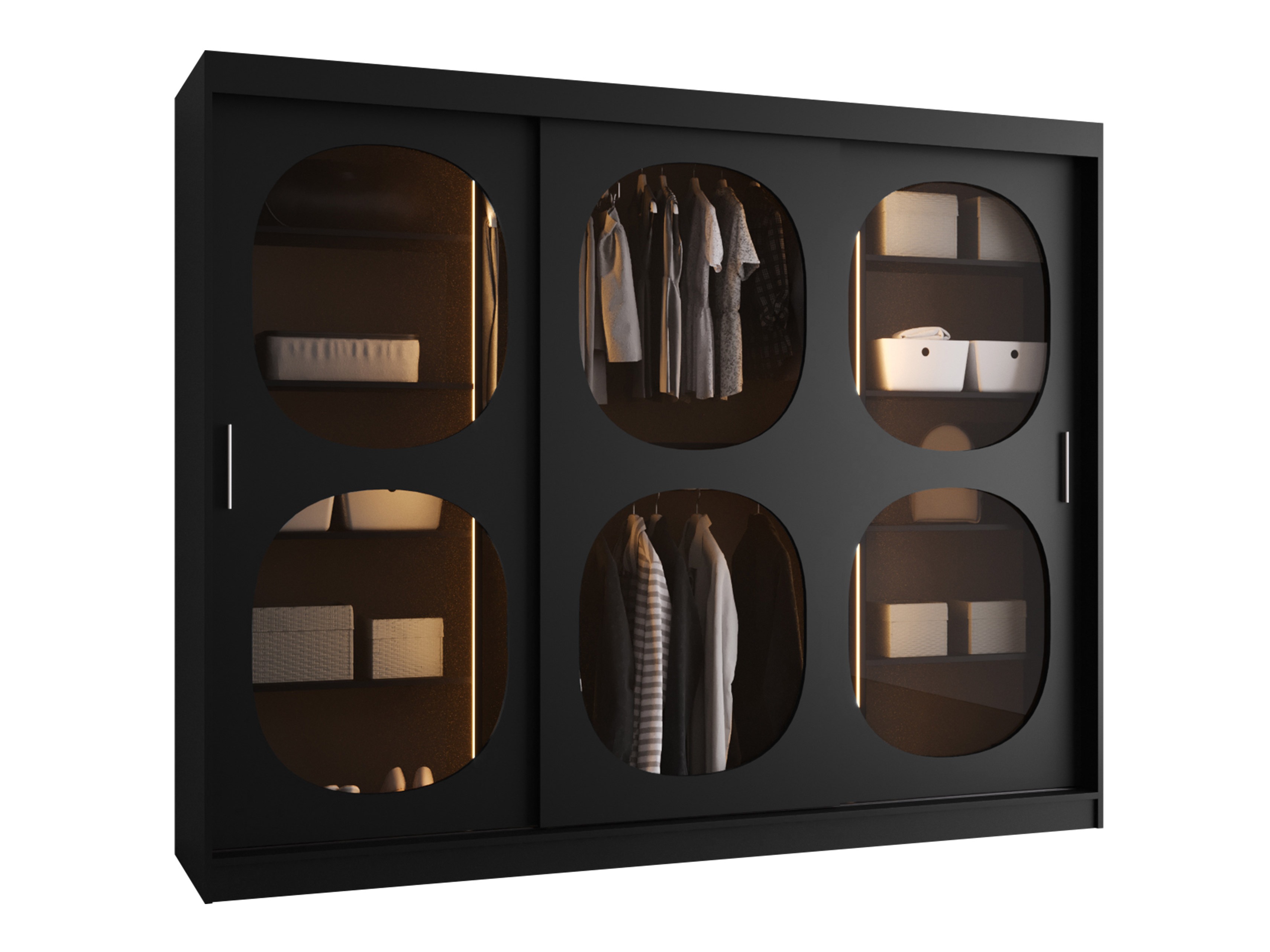 Riidekapp Hartford 533 (Must)