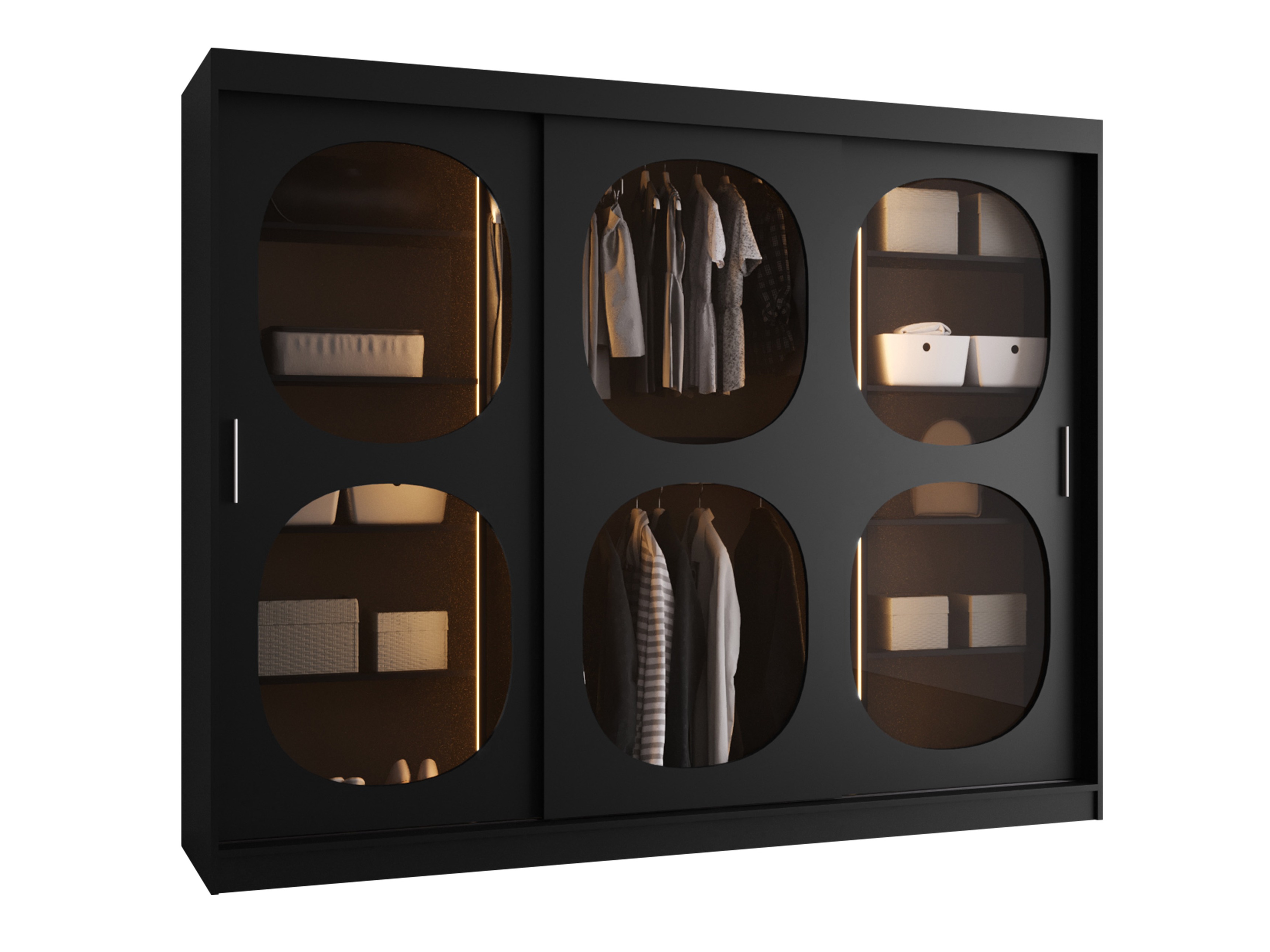 Riidekapp Hartford 533 (Must)