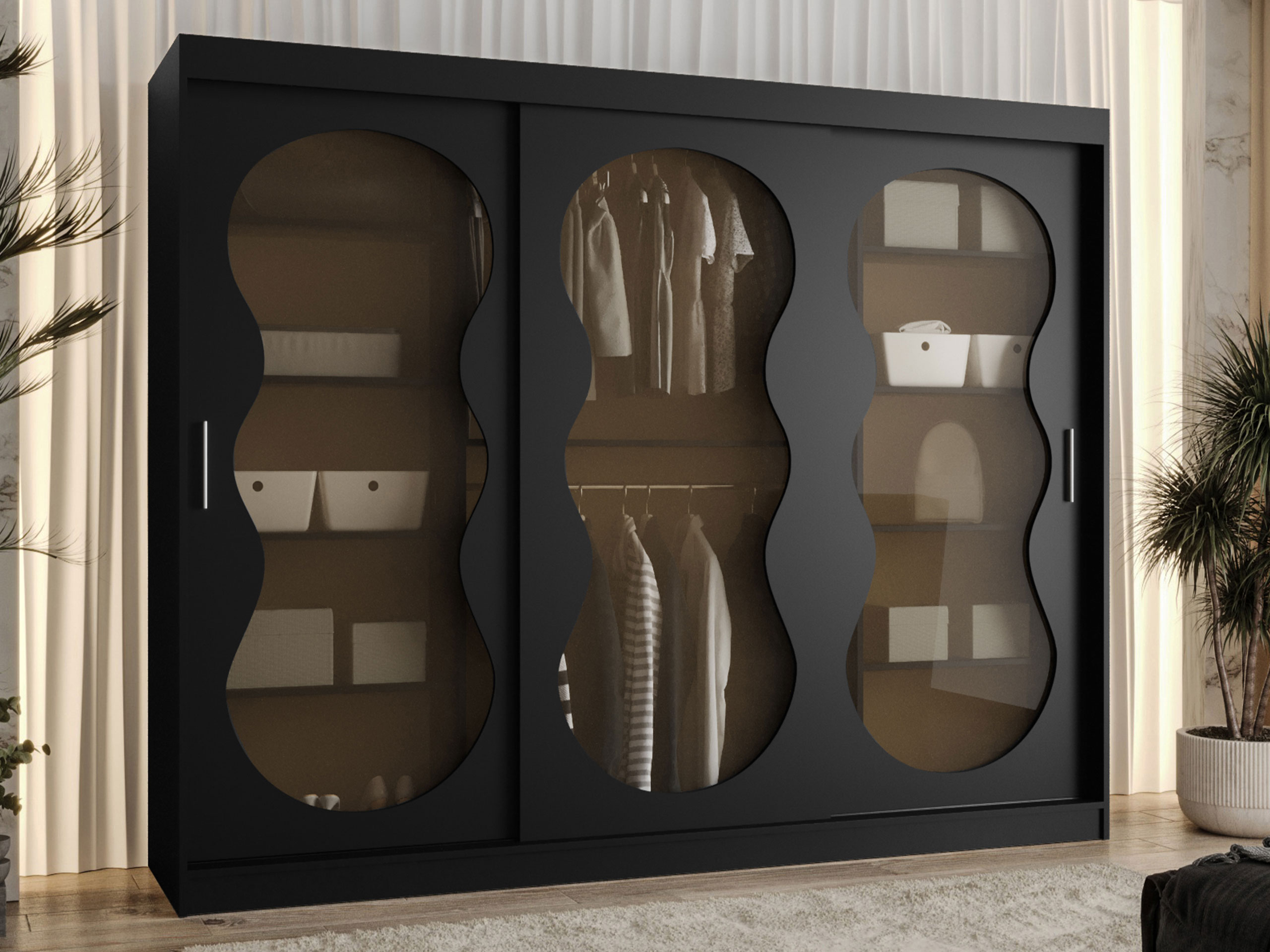 Riidekapp Hartford 534 (Must)