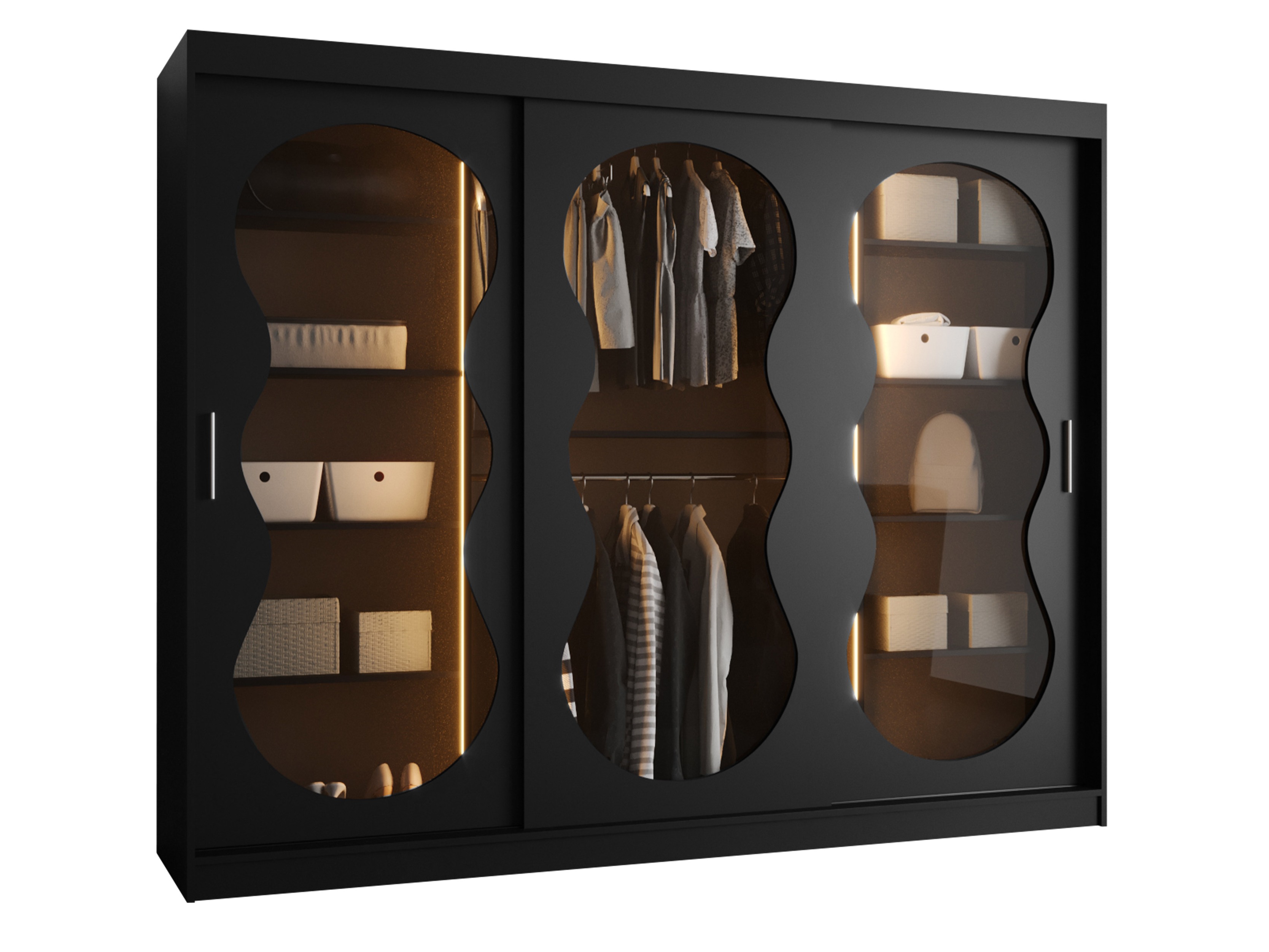 Riidekapp Hartford 534 (Must)