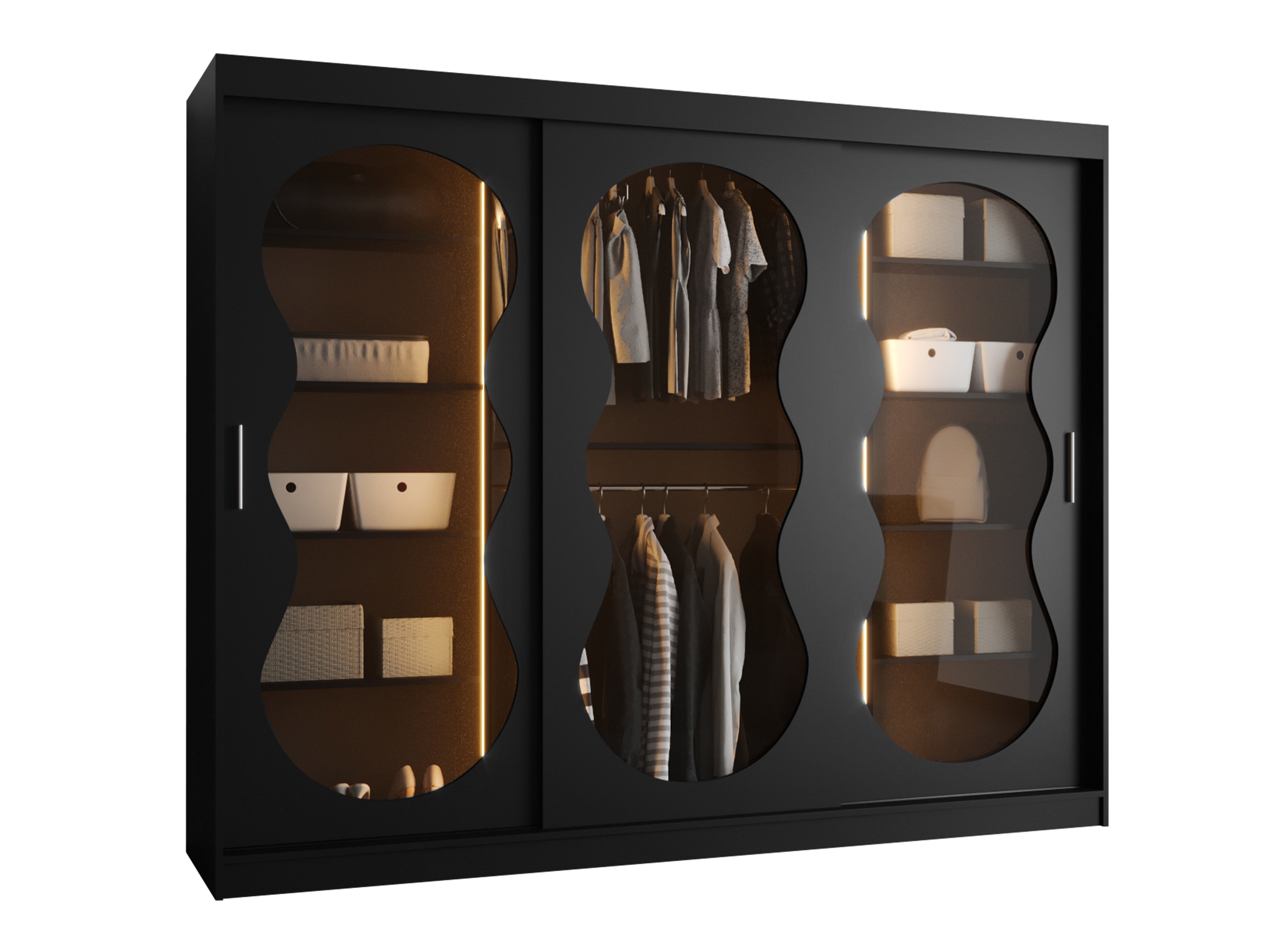 Riidekapp Hartford 534 (Must)