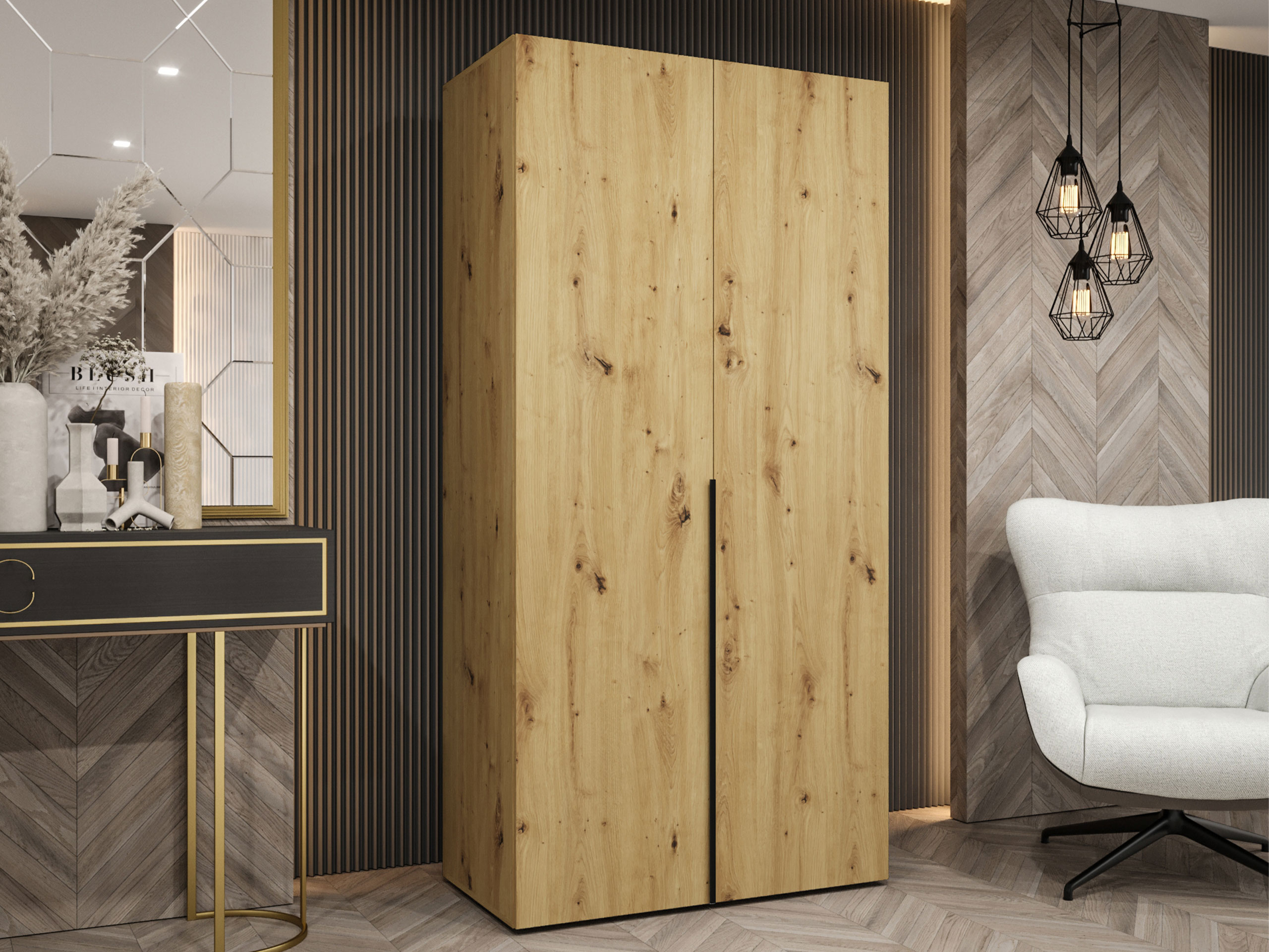 Riidekapp Hartford 535 (Artisan tamm)