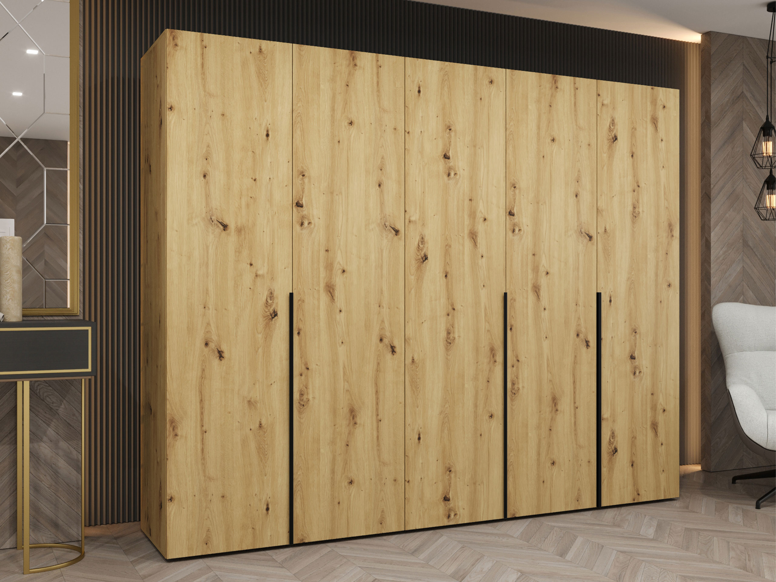 Riidekapp Hartford 538 (Artisan tamm)