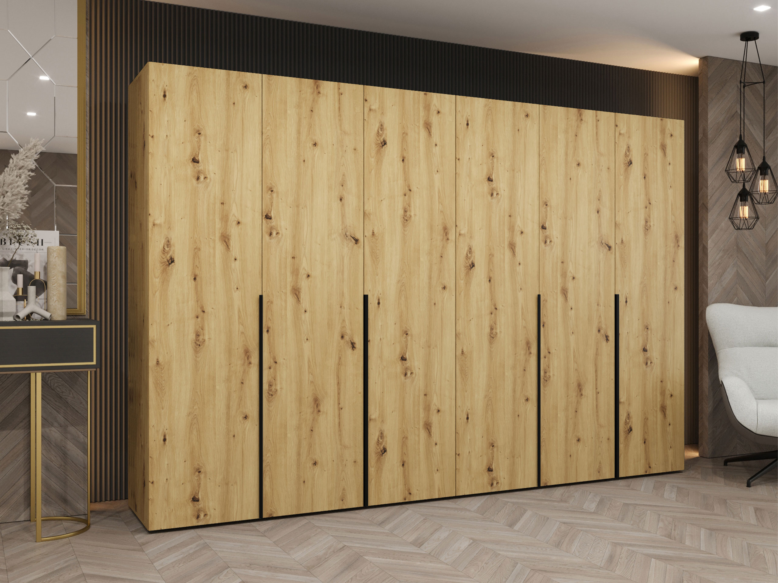 Riidekapp Hartford 539 (Artisan tamm)