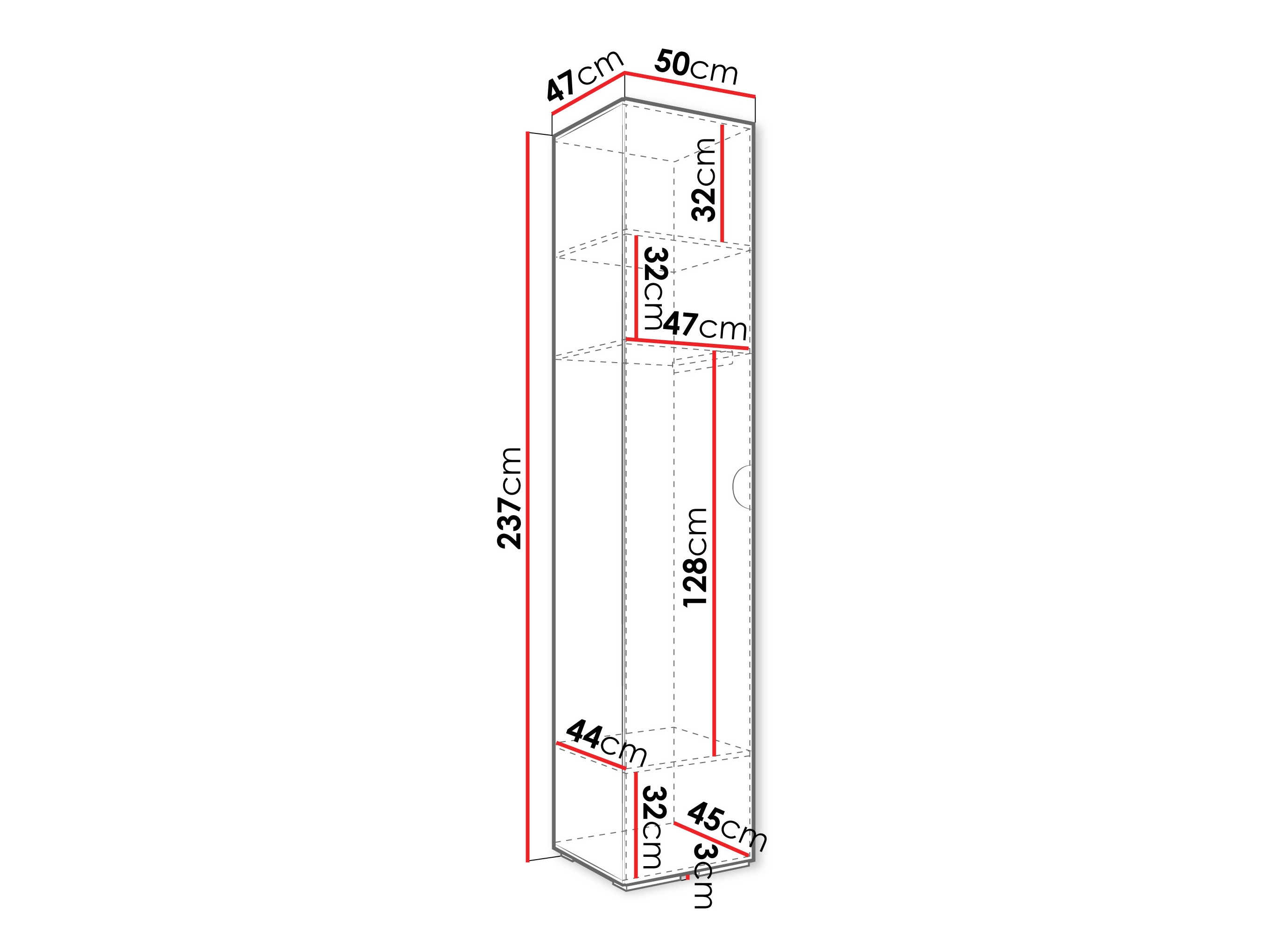Riidekapp Hartford 567 (Kašmiir)