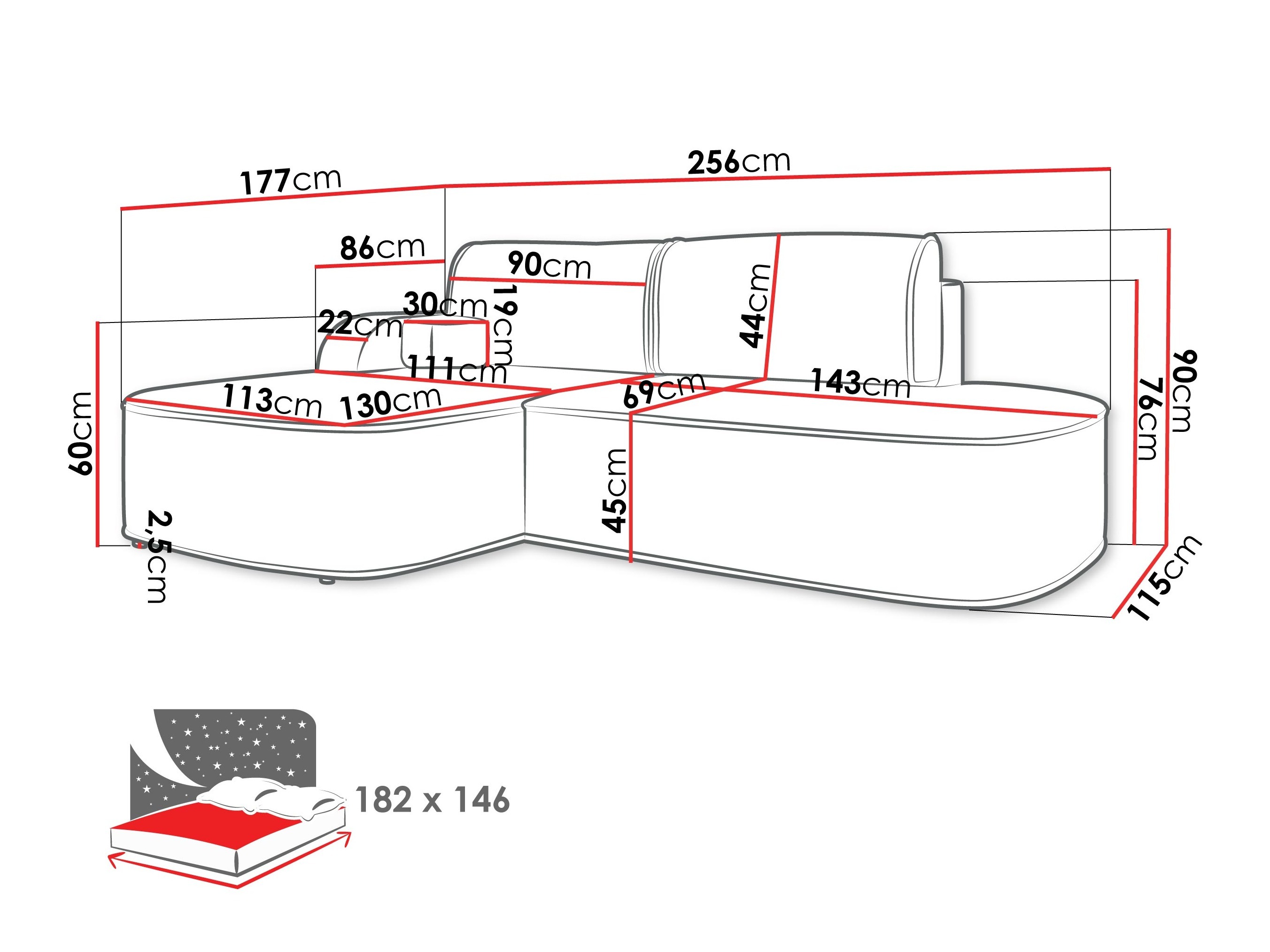 Nurgadiivan Comfivo 464 (Coral 65)