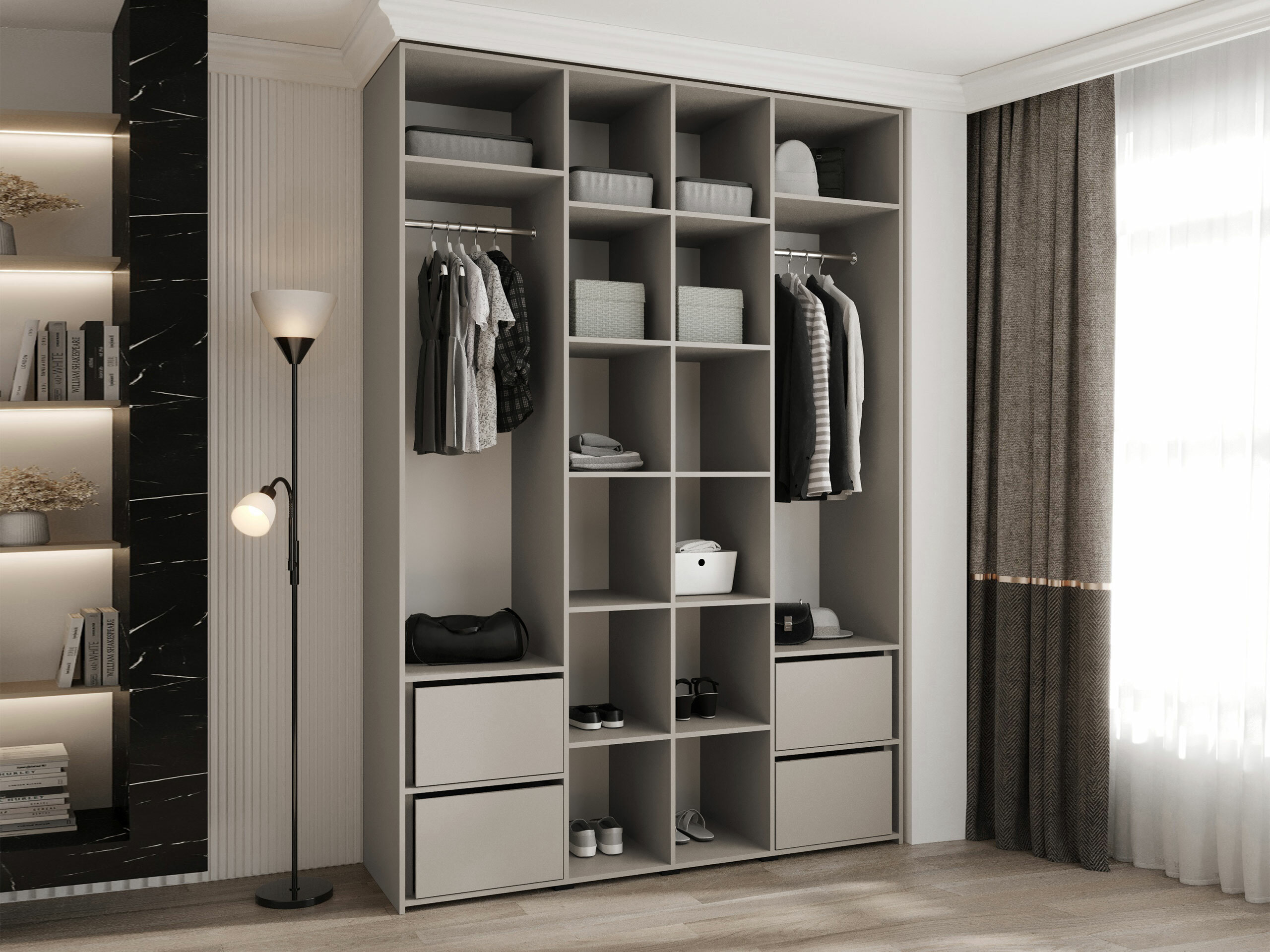 Riidekapp Hartford 574 (Kašmiir)