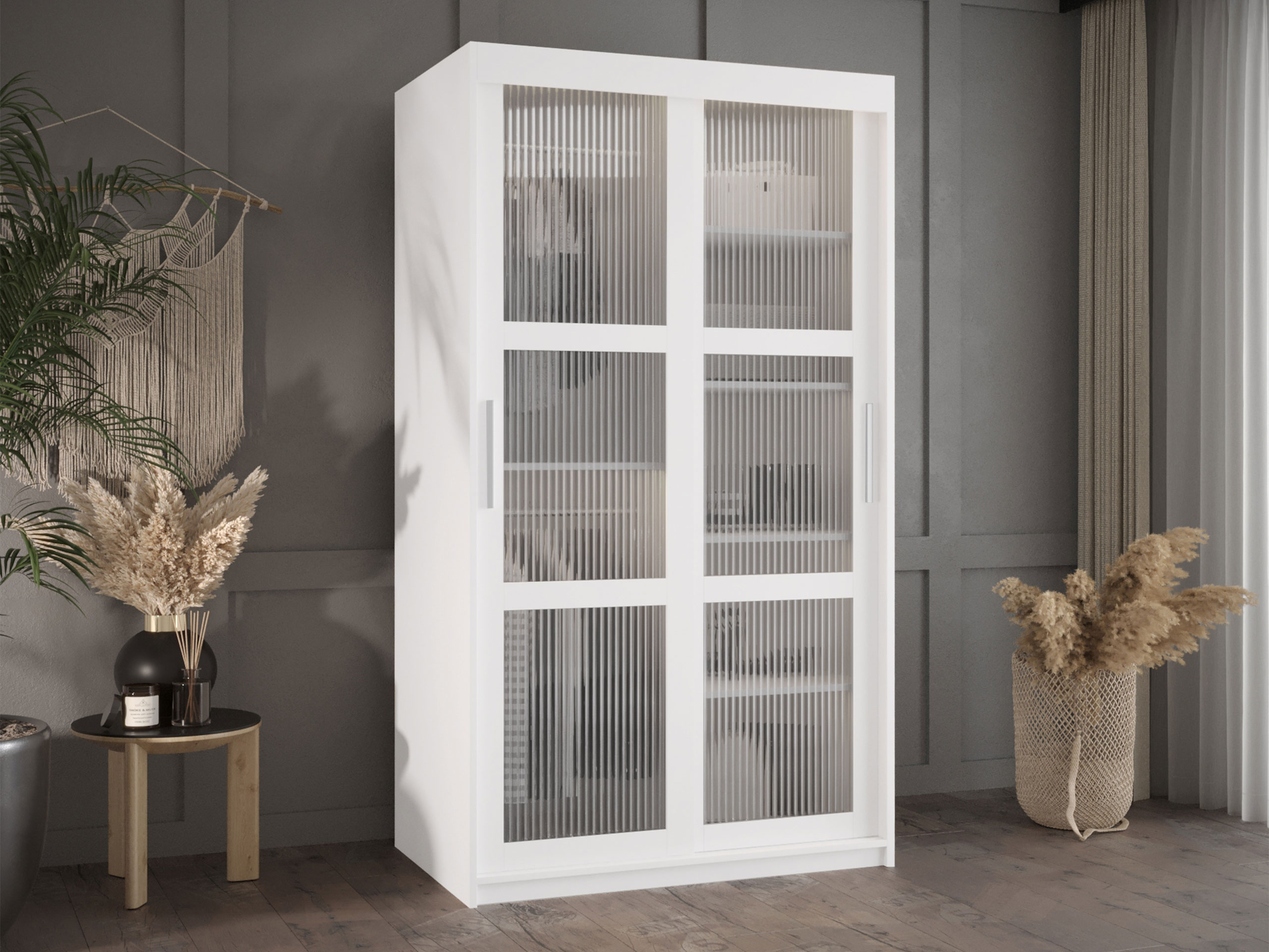 Riidekapp Hartford 575 (Valge)