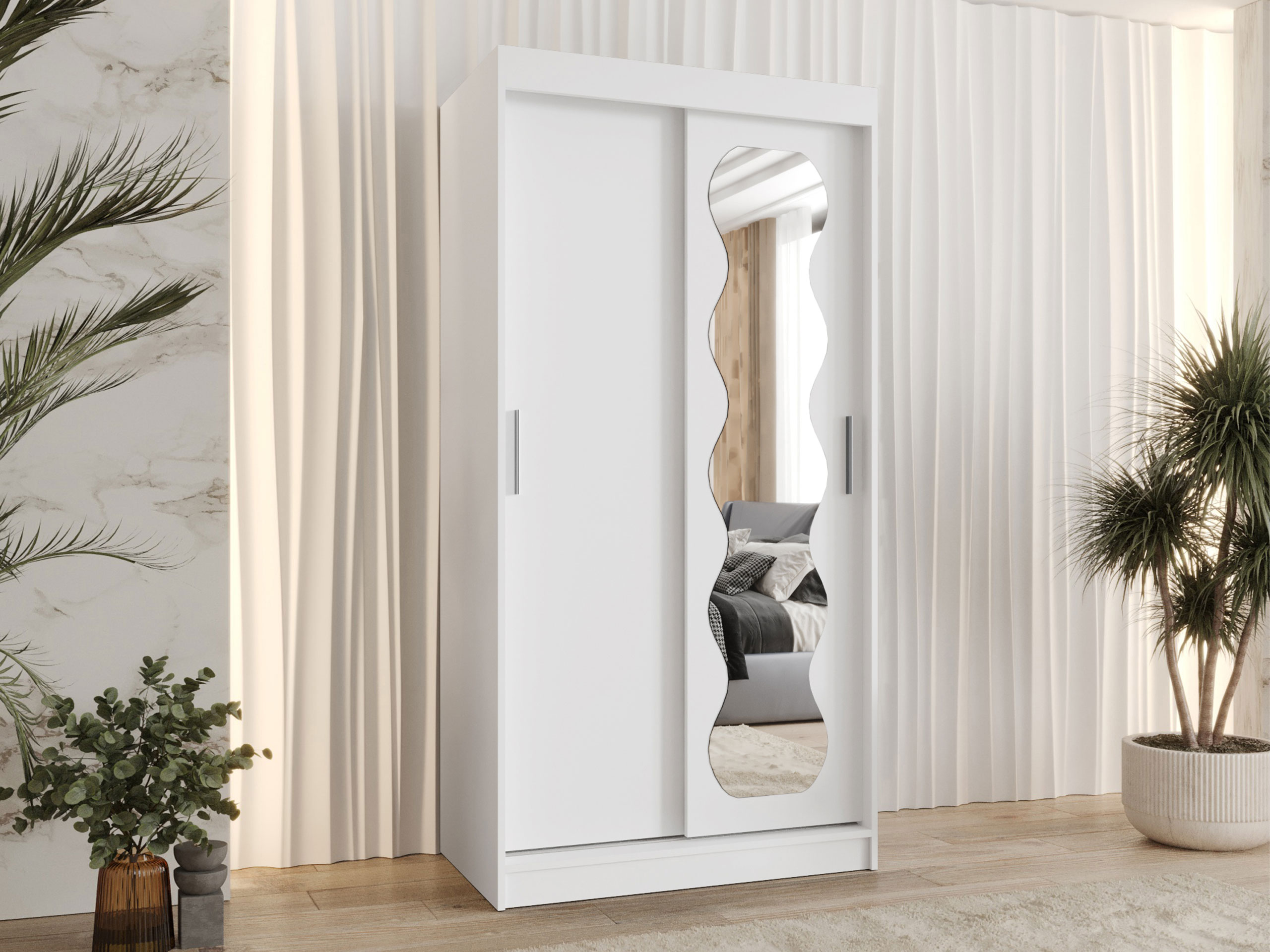 Riidekapp Hartford 578 (Valge)