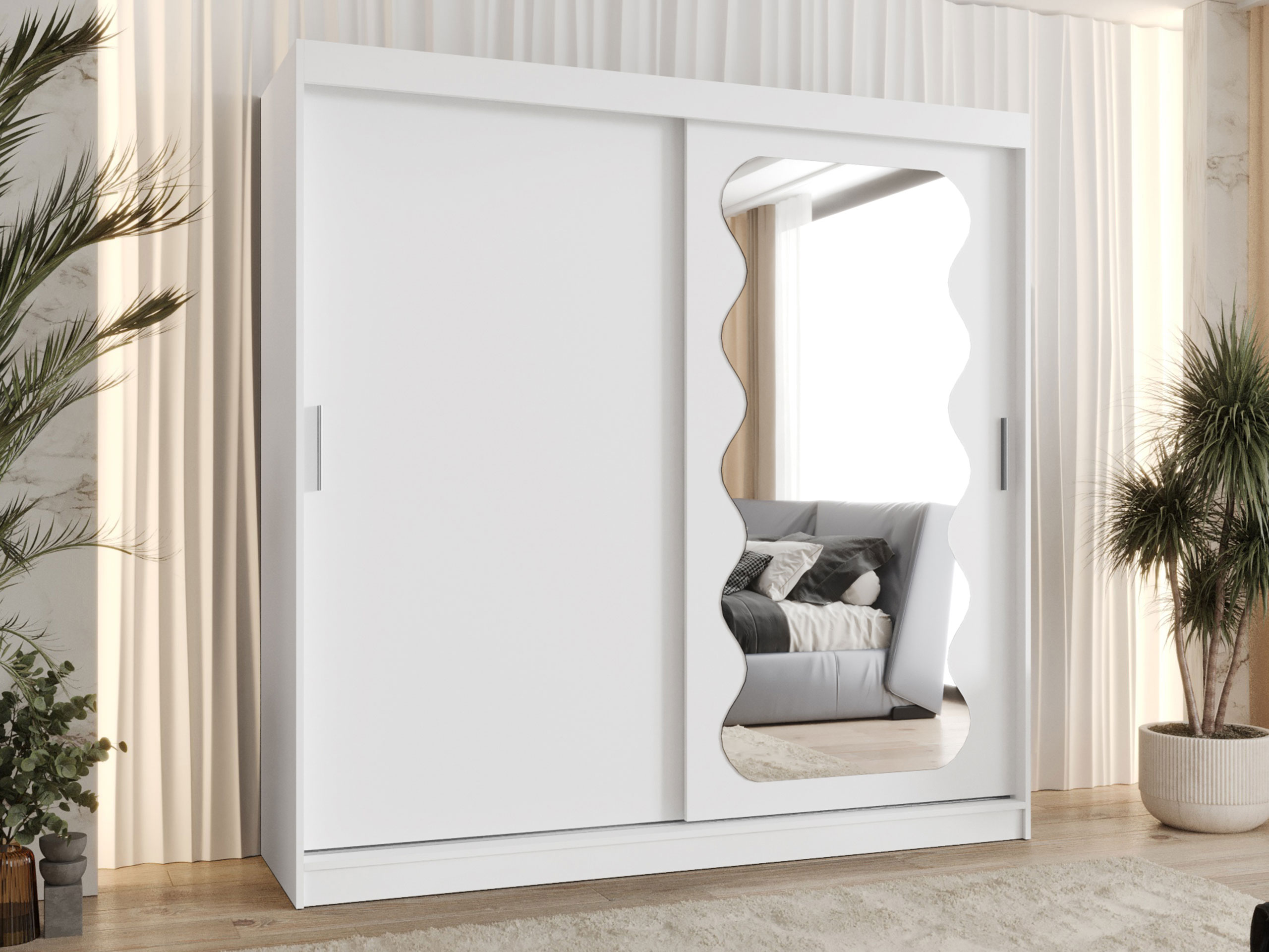Riidekapp Hartford 578 (Valge)