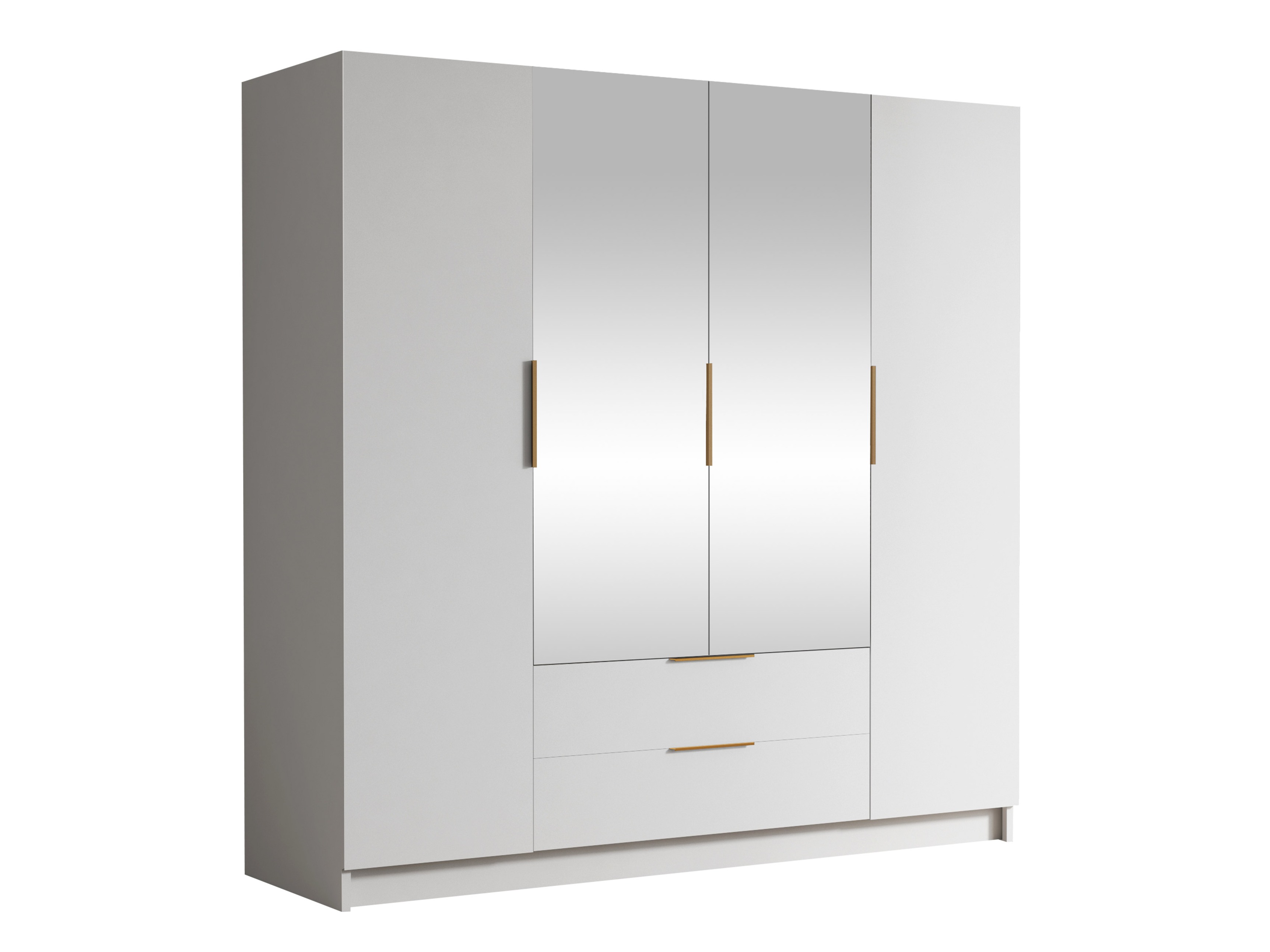 Riidekapp Closico Cadron II (Valge)