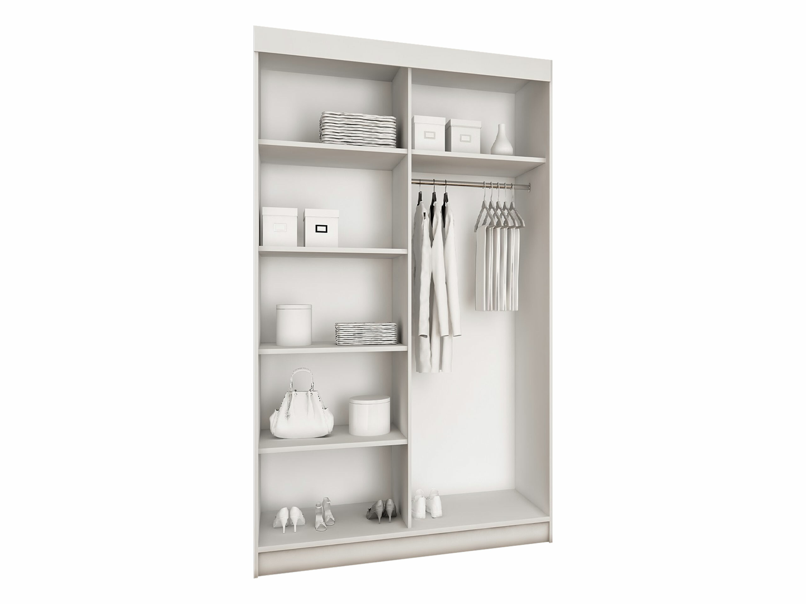 Riidekapp Dover 102 (Tume tuhk)