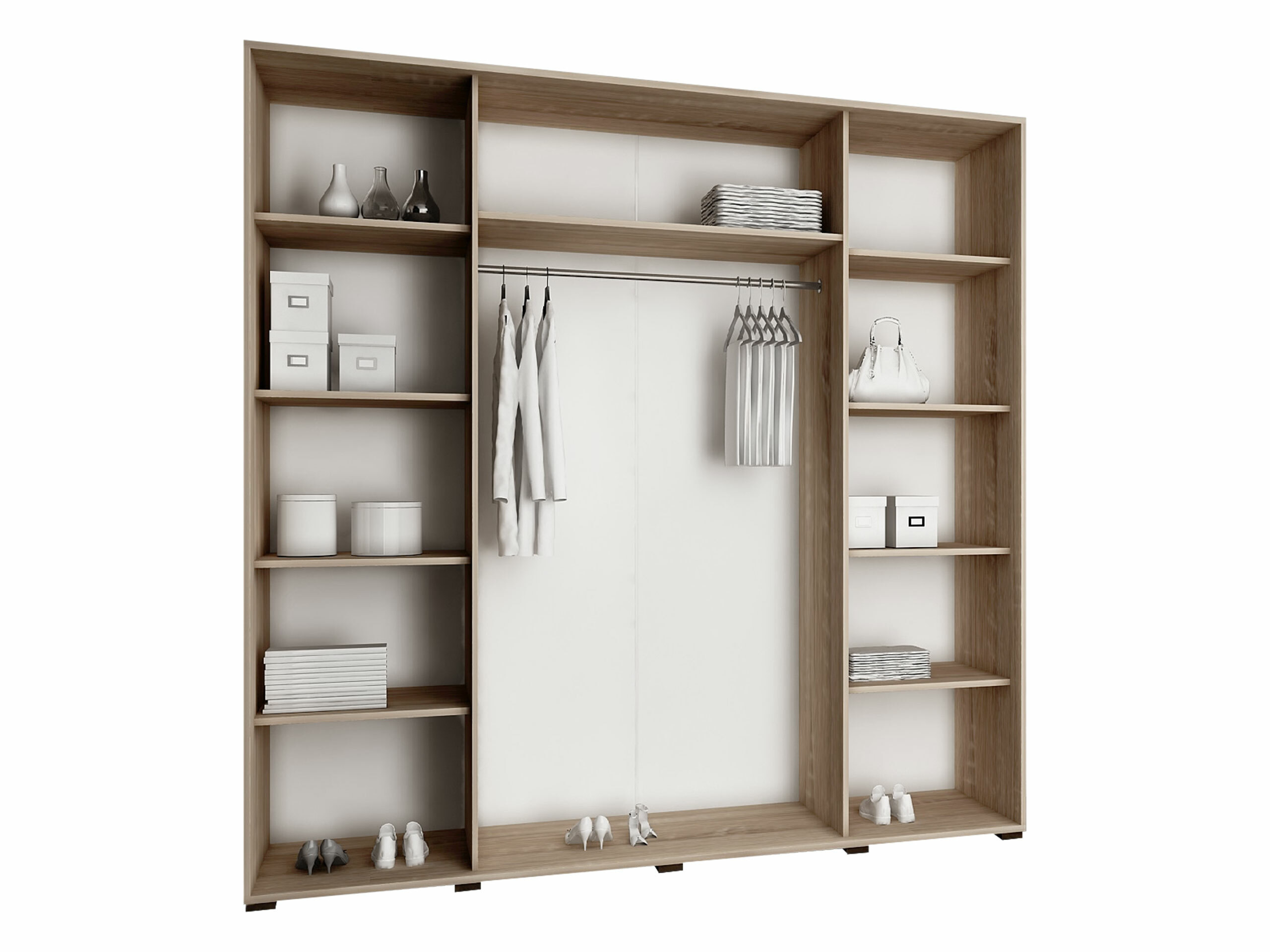 Riidekapp Dover 106 (Tume tuhk)