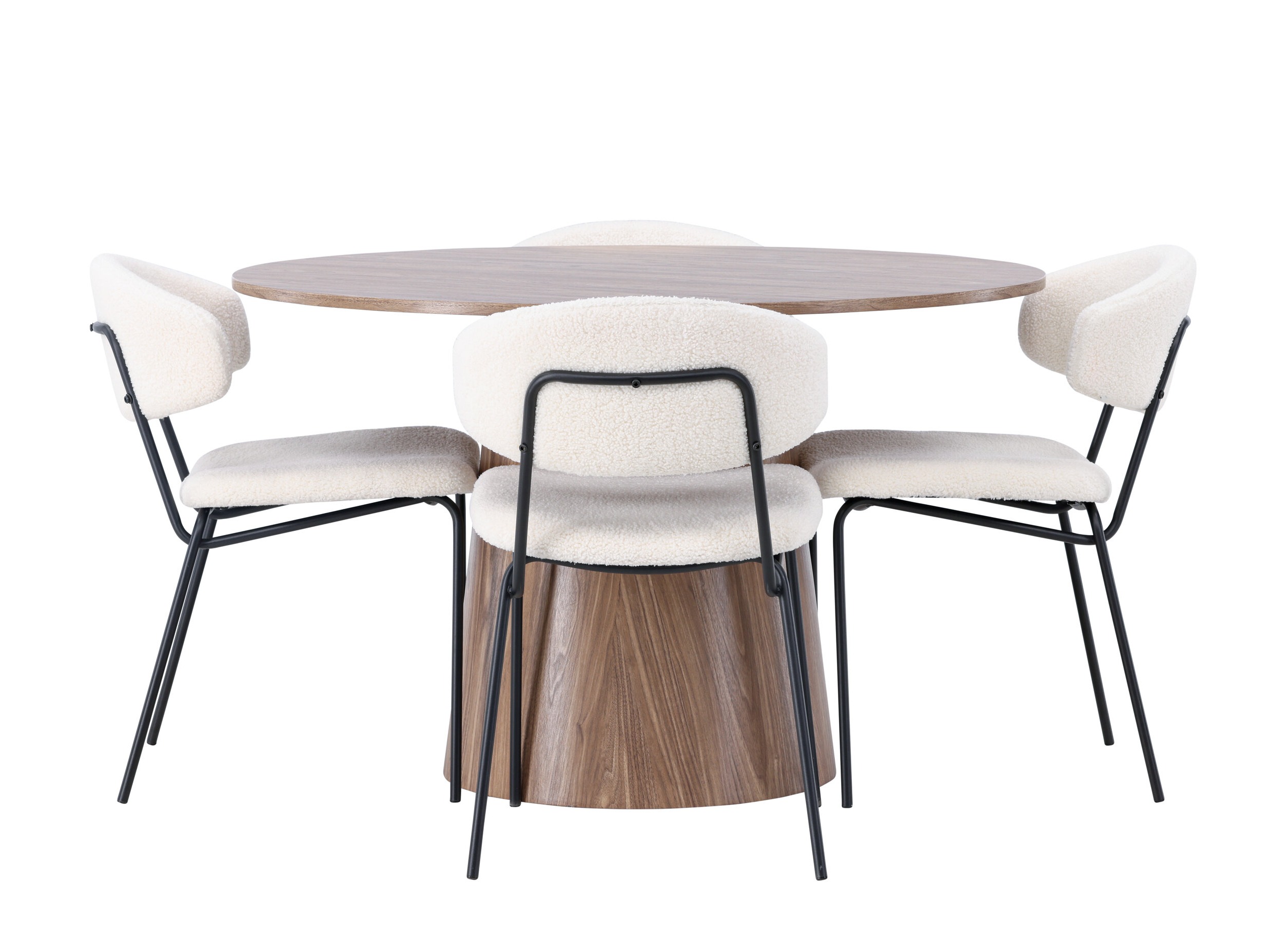 Söögitoakomplekt Dallas 4253 (Pruun)