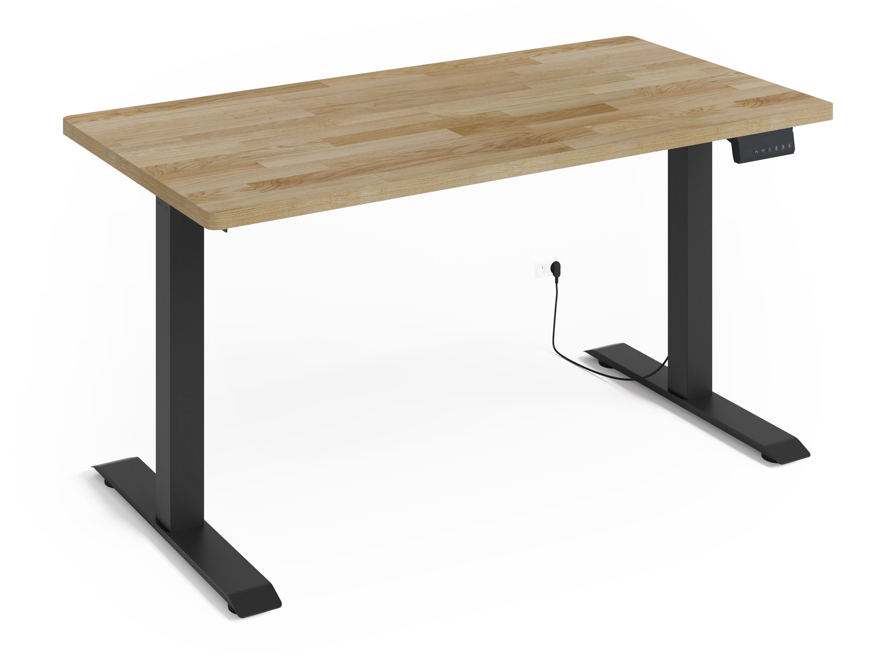 Reguleeritava kõrgusega töölaud Buffalo 199 (Must)