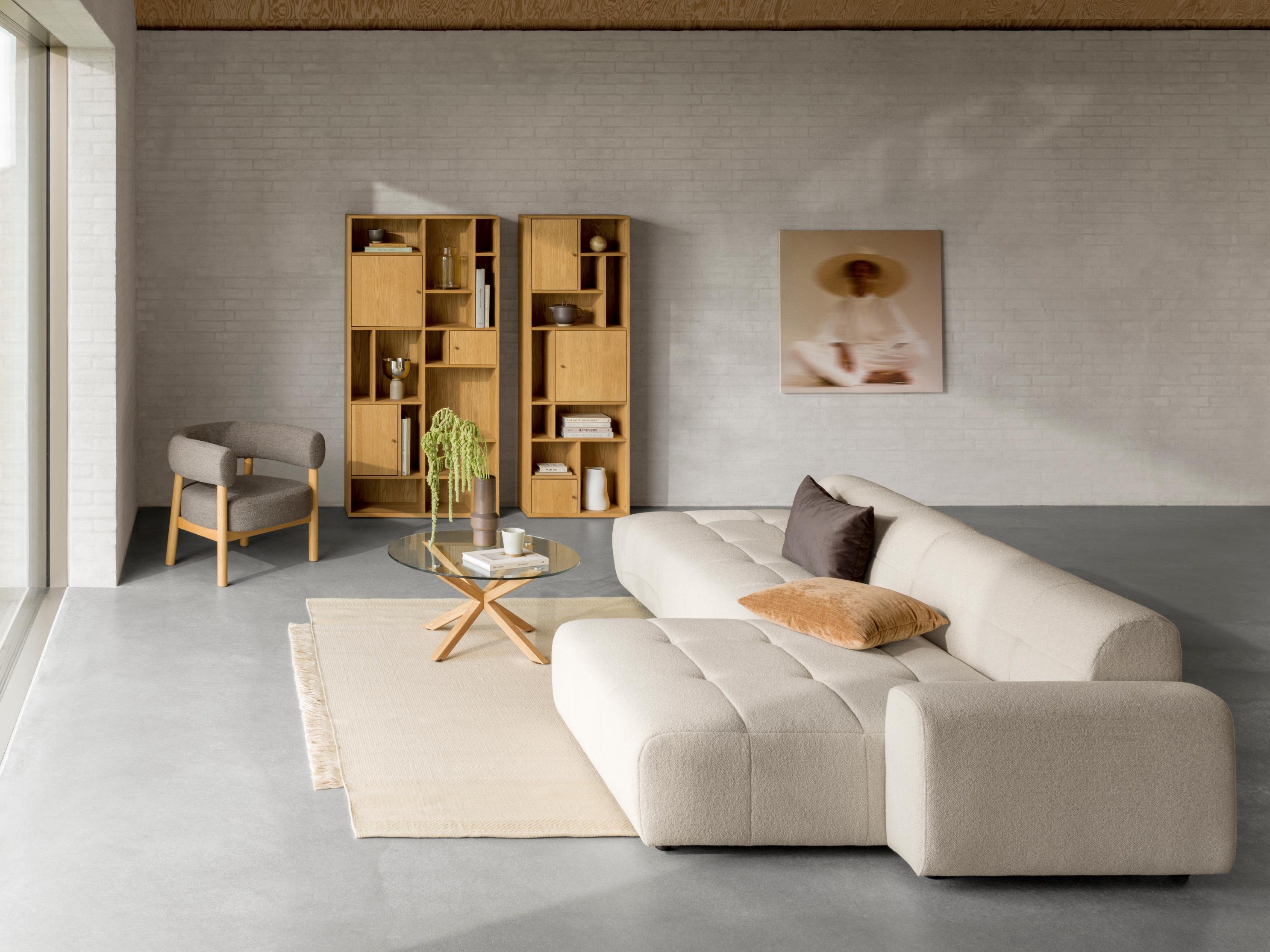 Diivanilaud Norsica 112 (Helepruun)