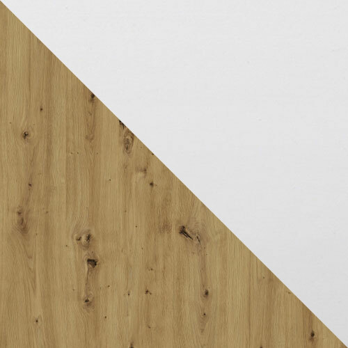 Laud Victorville 377 (Artisan tamm + Valge)