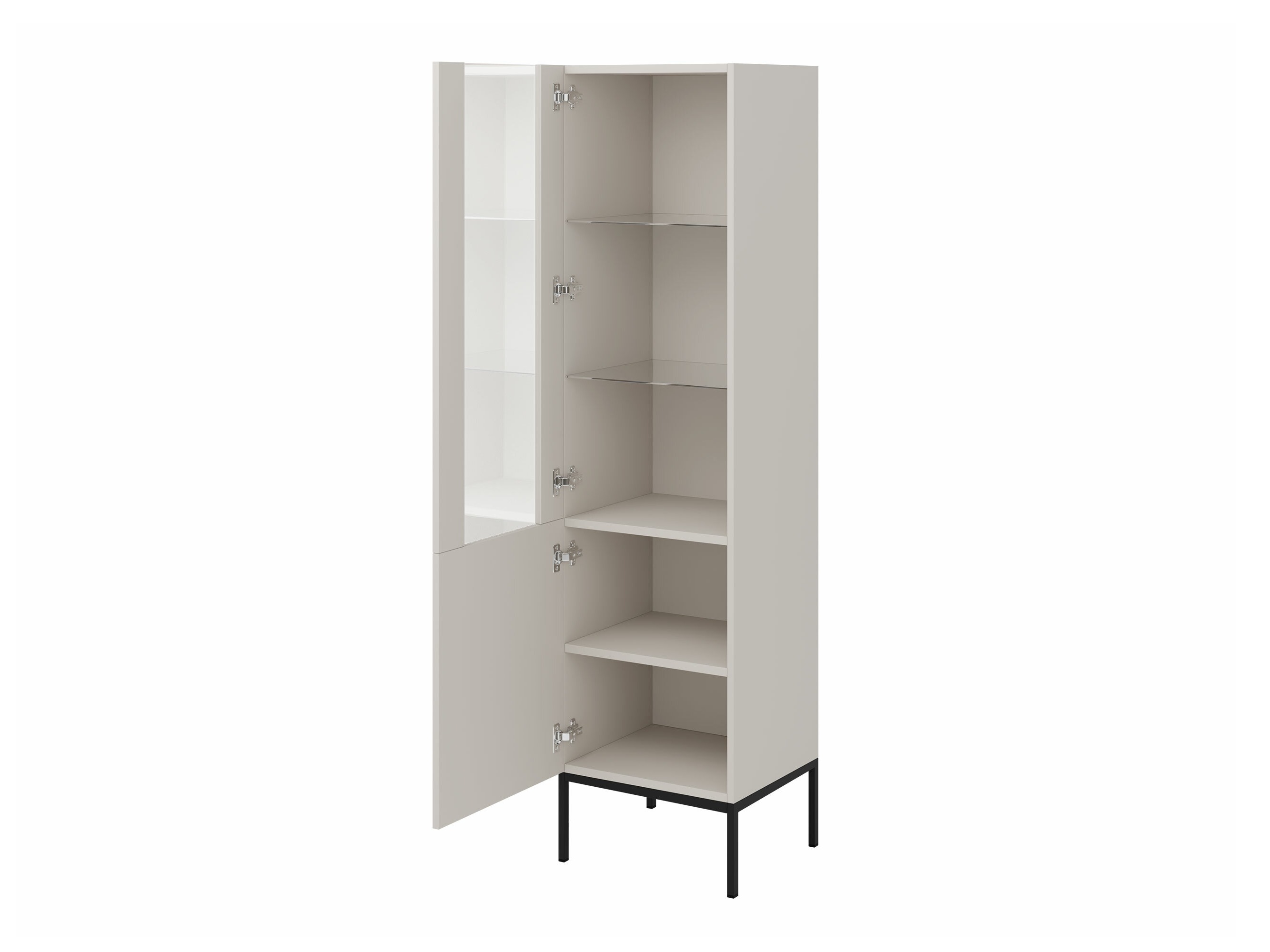 Riiul Lunole 112 (Artisan tamm + Must)