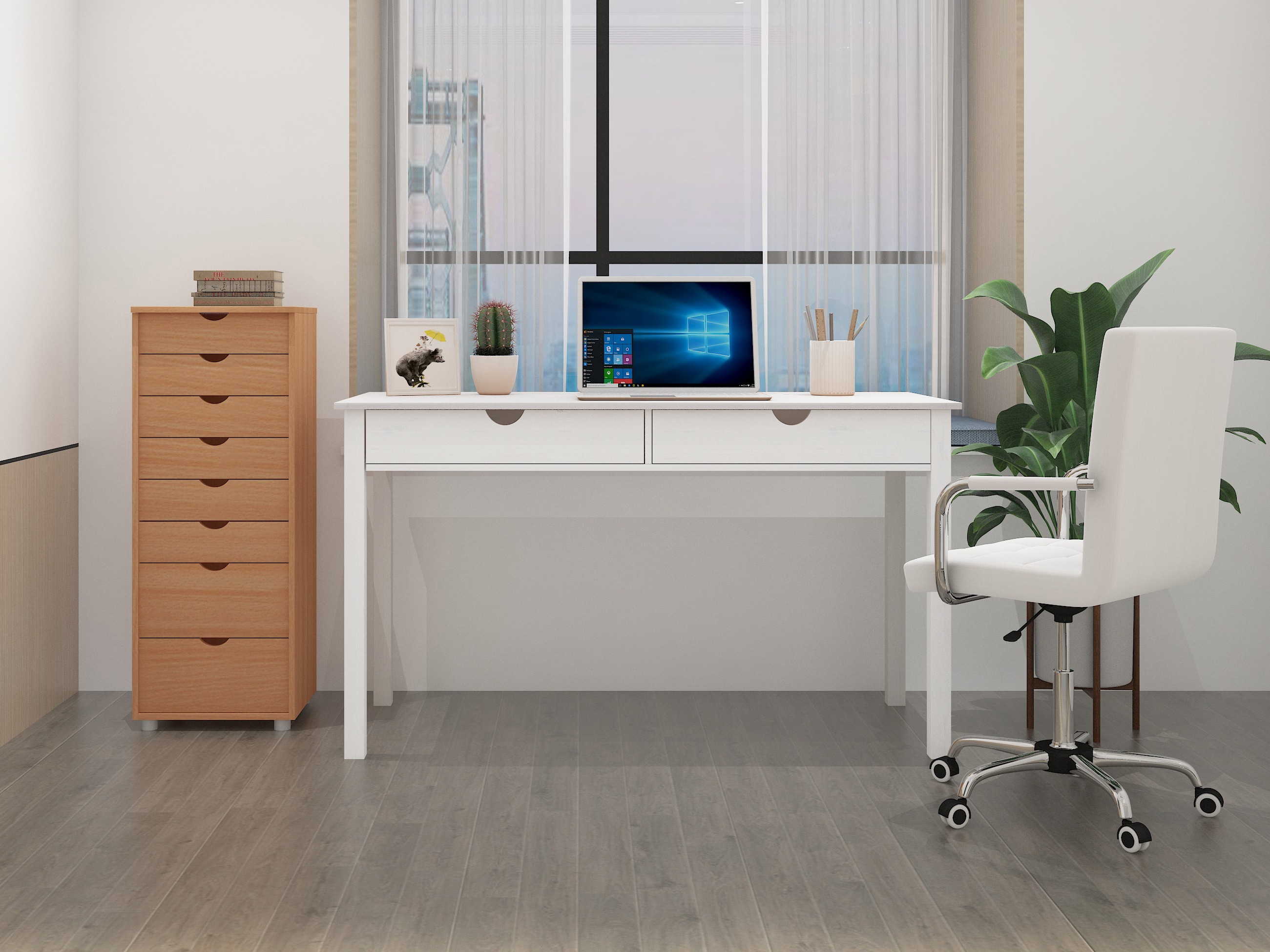 Kirjutuslaud Denton 134 (Valge)