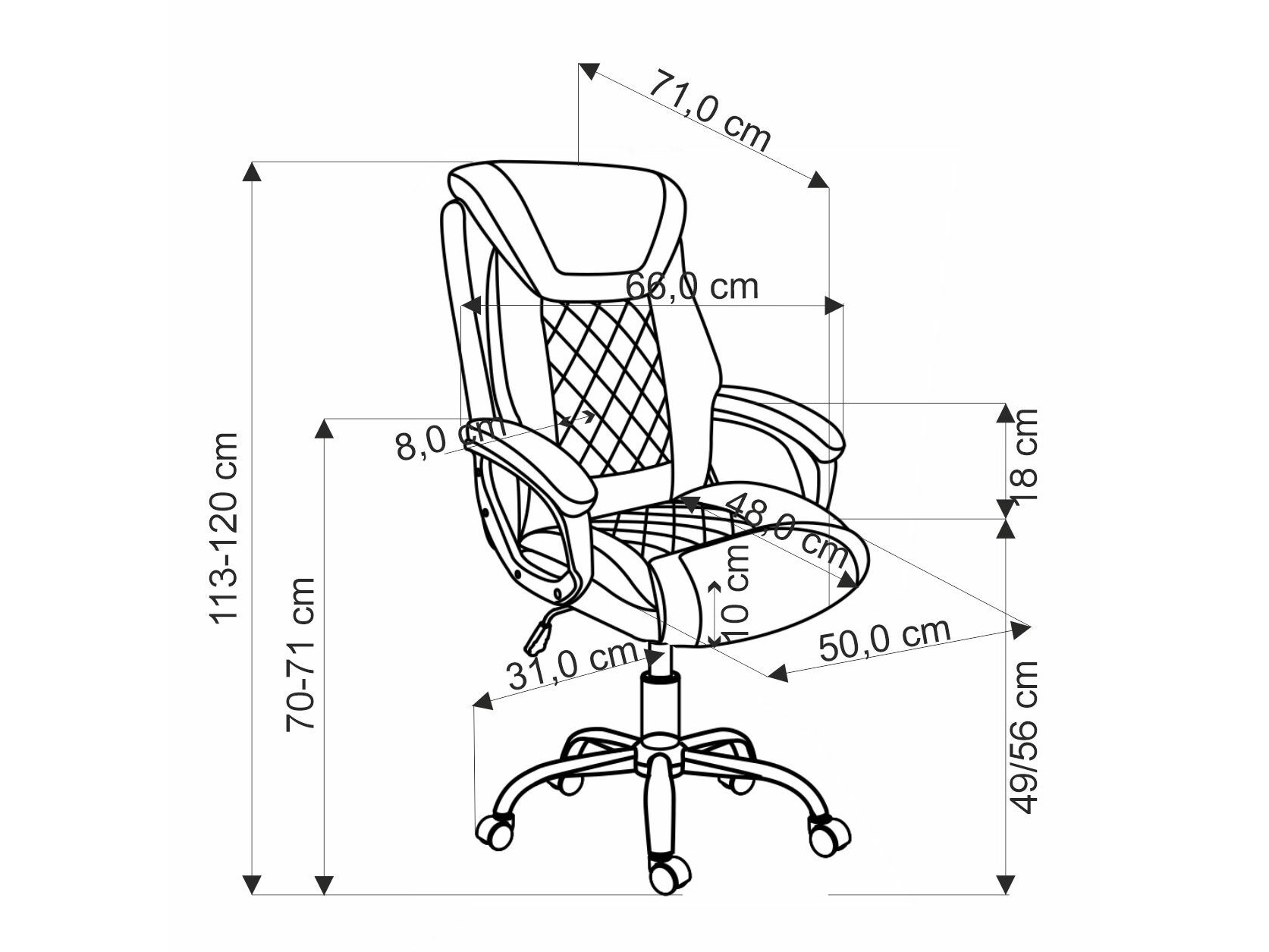 Kontoritool Houston 1602 (Hall)