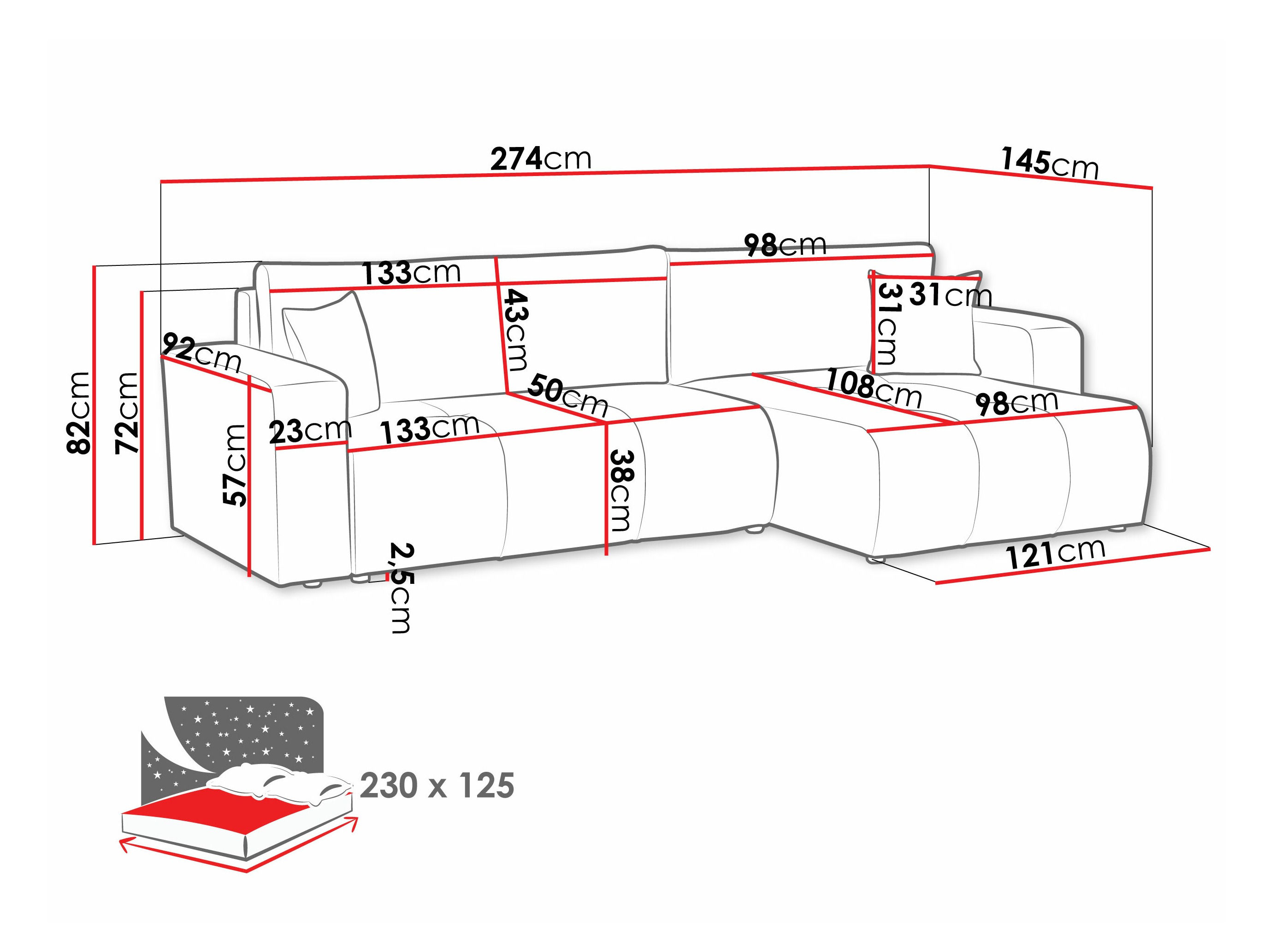 Nurgadiivan Comfivo 425 (Coral 75)