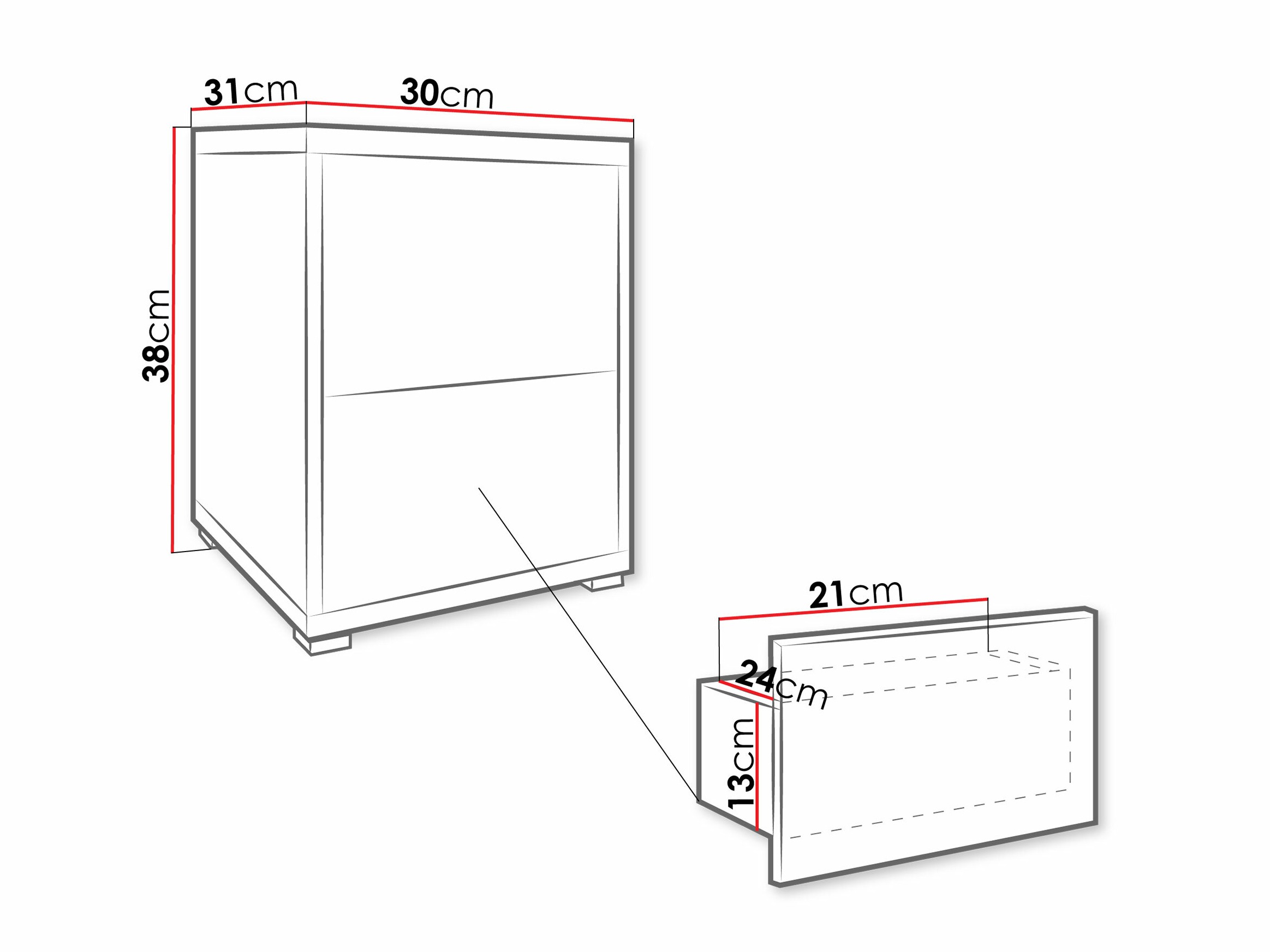 Öökapp Comfivo Tutela (Valge)
