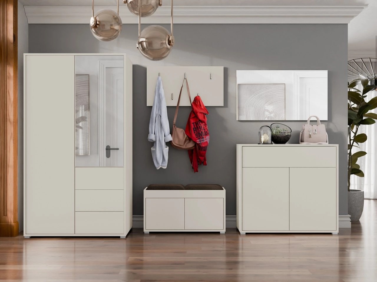 Riidekapp Comfivo Tutela (Kašmiir)