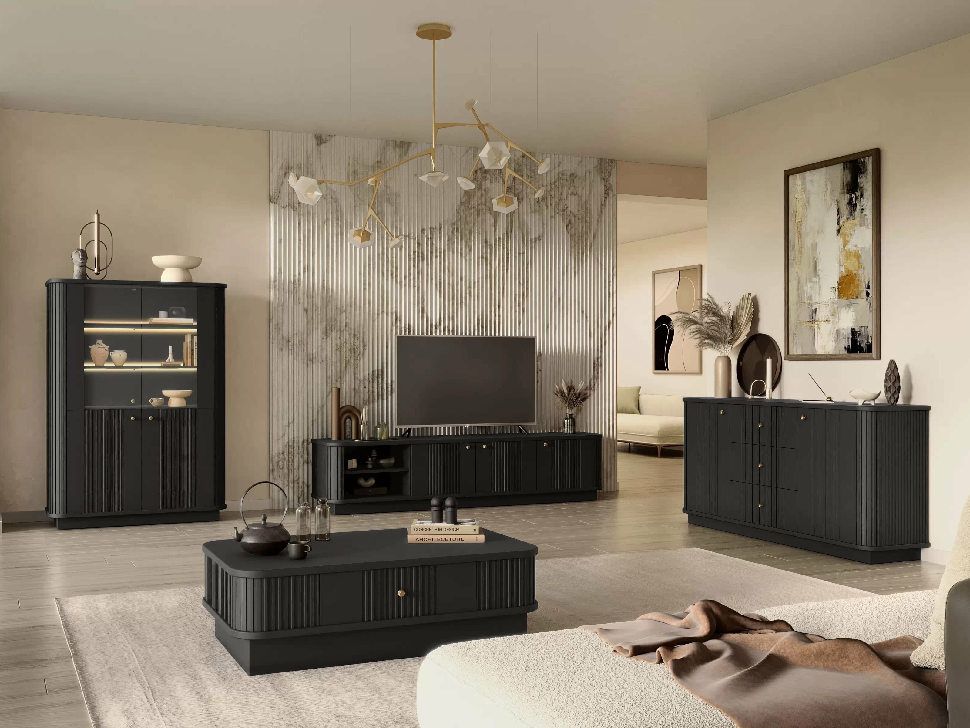 Elutoa komplekt Levfene 107 (Must)