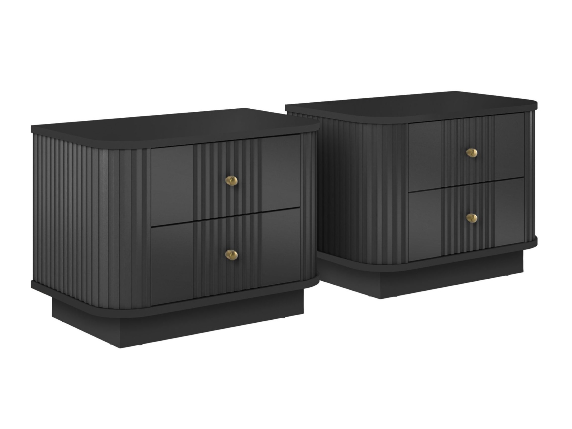 Öökappide komplekt Levfene 105 (Must)