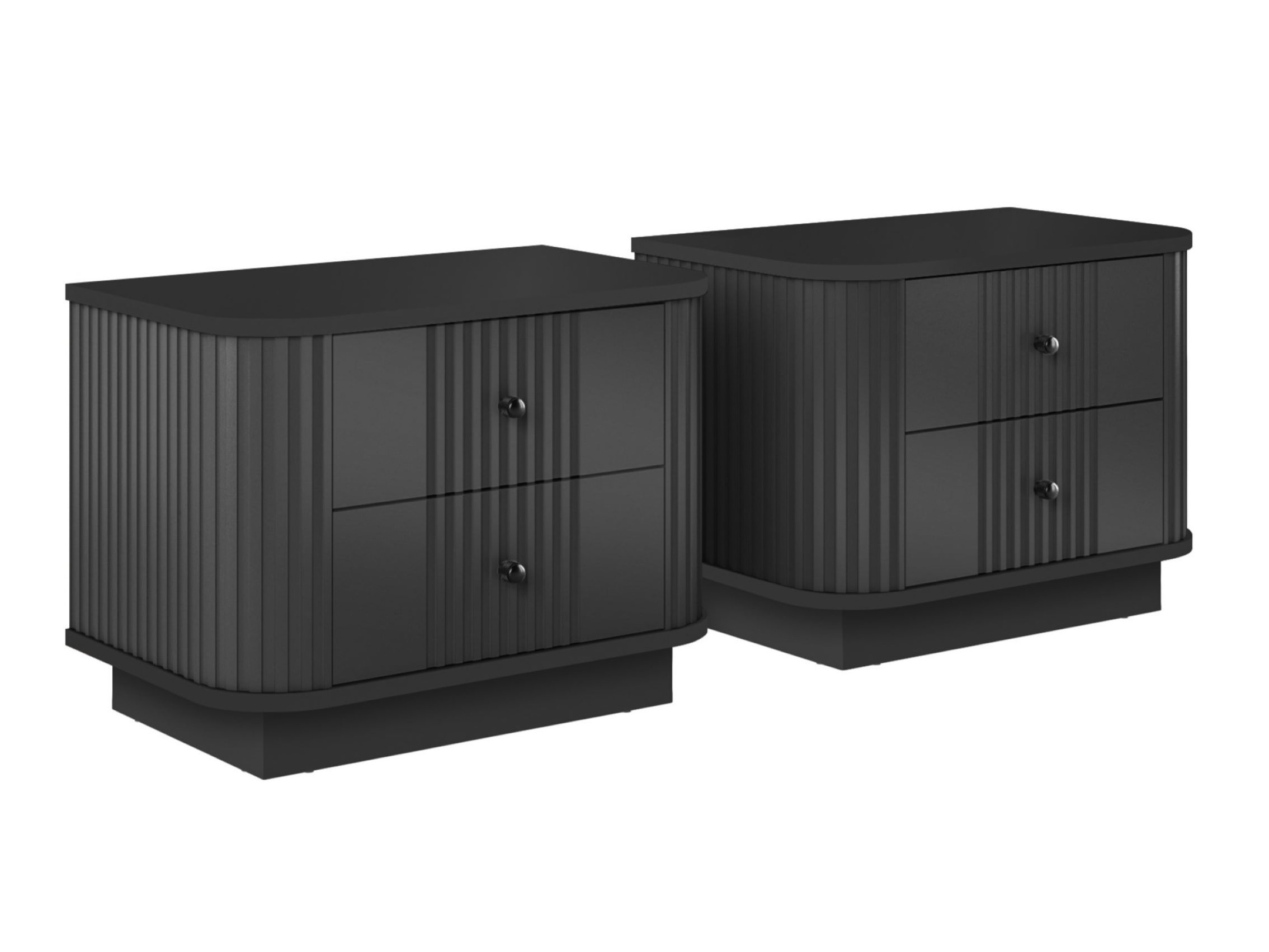 Öökappide komplekt Levfene 105 (Must)