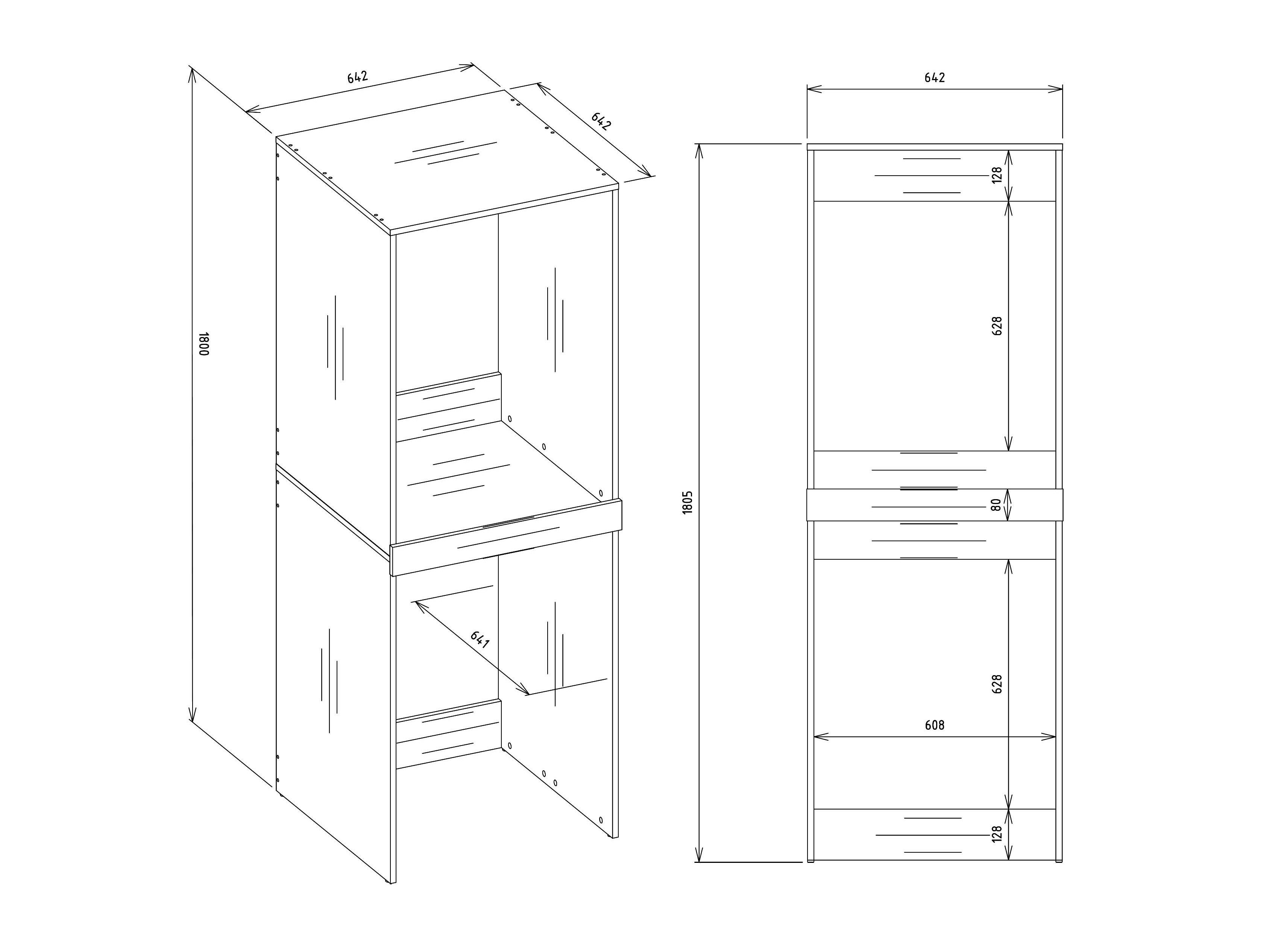 Vannitoariiul Balelbo 108 (Valge)