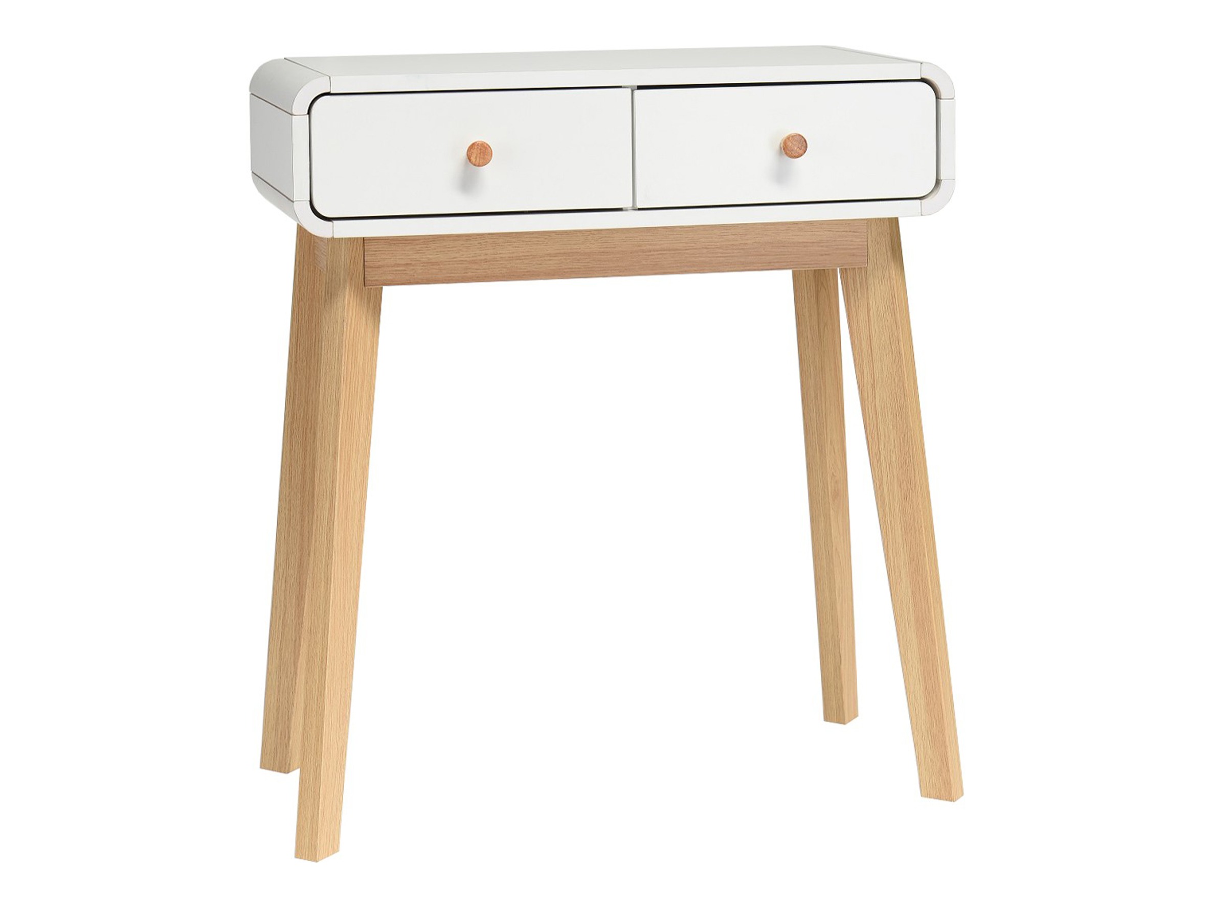 Konsoollaud Elbtena 106 (Valge + Tamm)