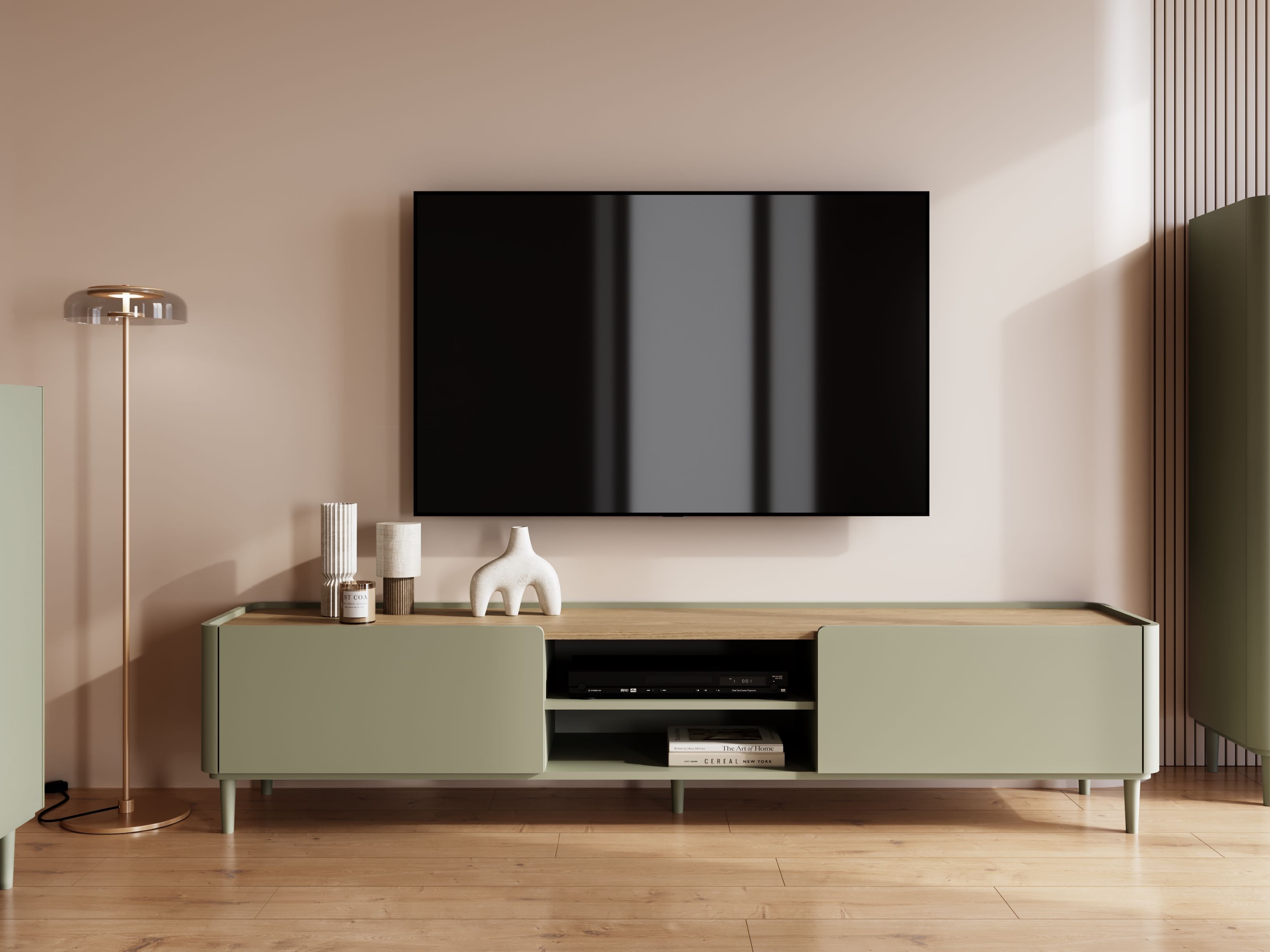 TV-alus Elbmira 105 (Tolmune roheline + Tamm)