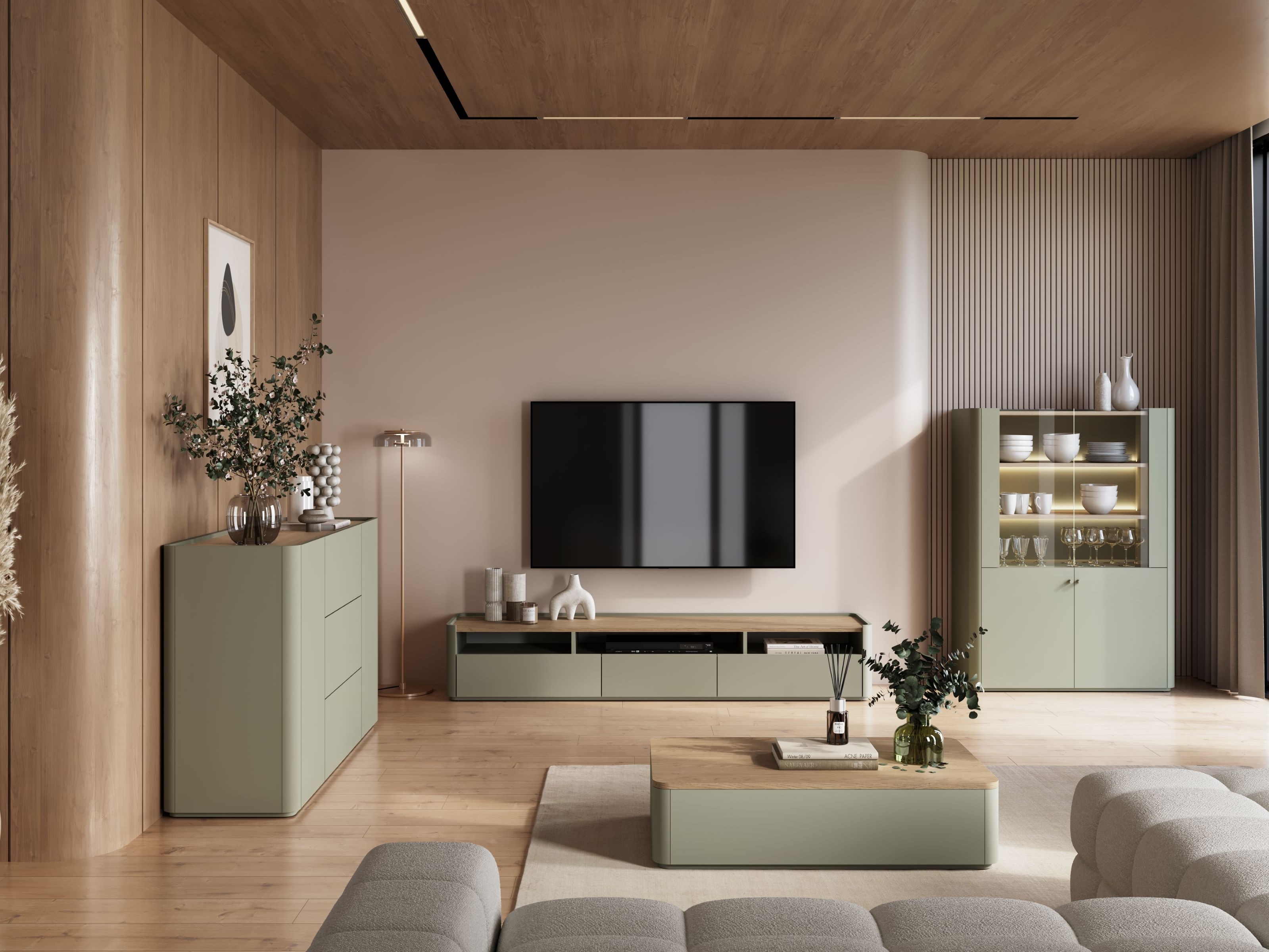 TV-alus Elbmira 106 (Tolmune roheline + Tamm)