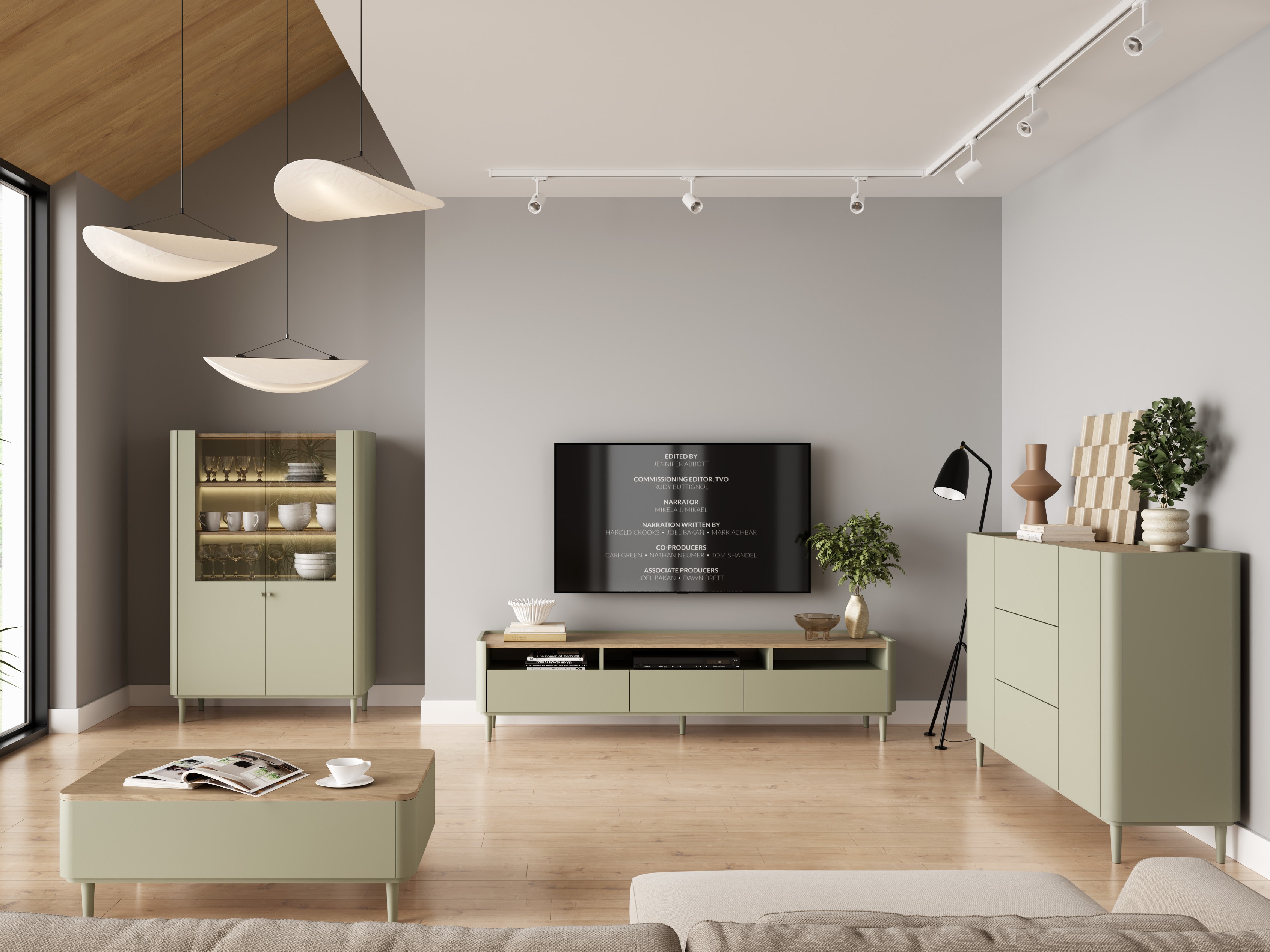 Elutoa komplekt Elbmira 109 (Tolmune roheline + Tamm)