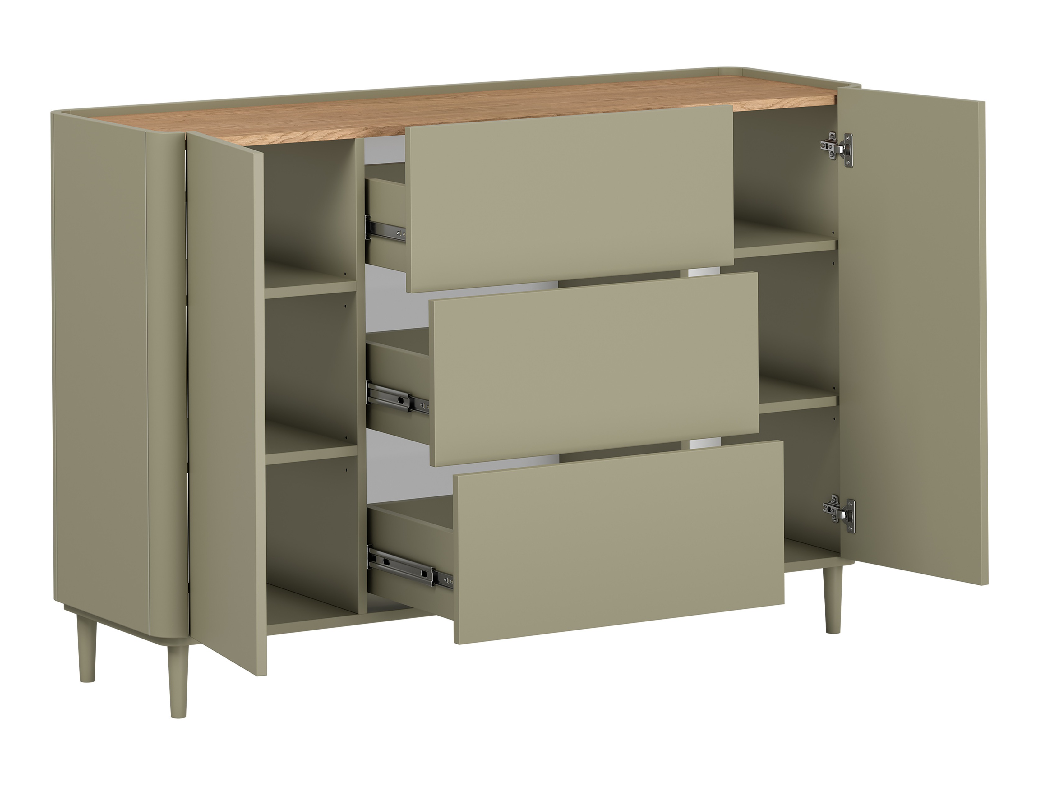 Elutoa komplekt Elbmira 109 (Tolmune roheline + Tamm)