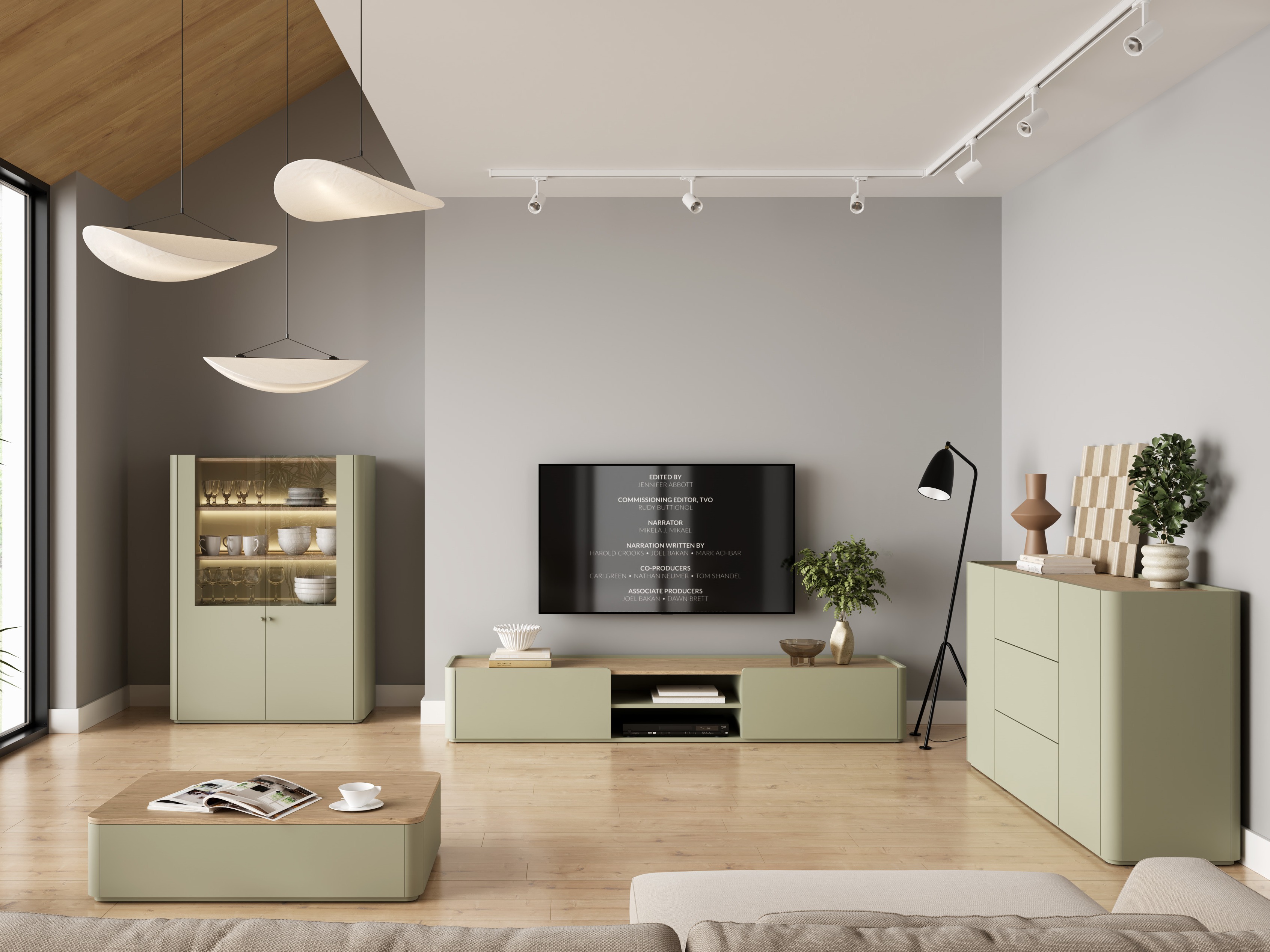 Elutoa komplekt Elbmira 110 (Tolmune roheline + Tamm)