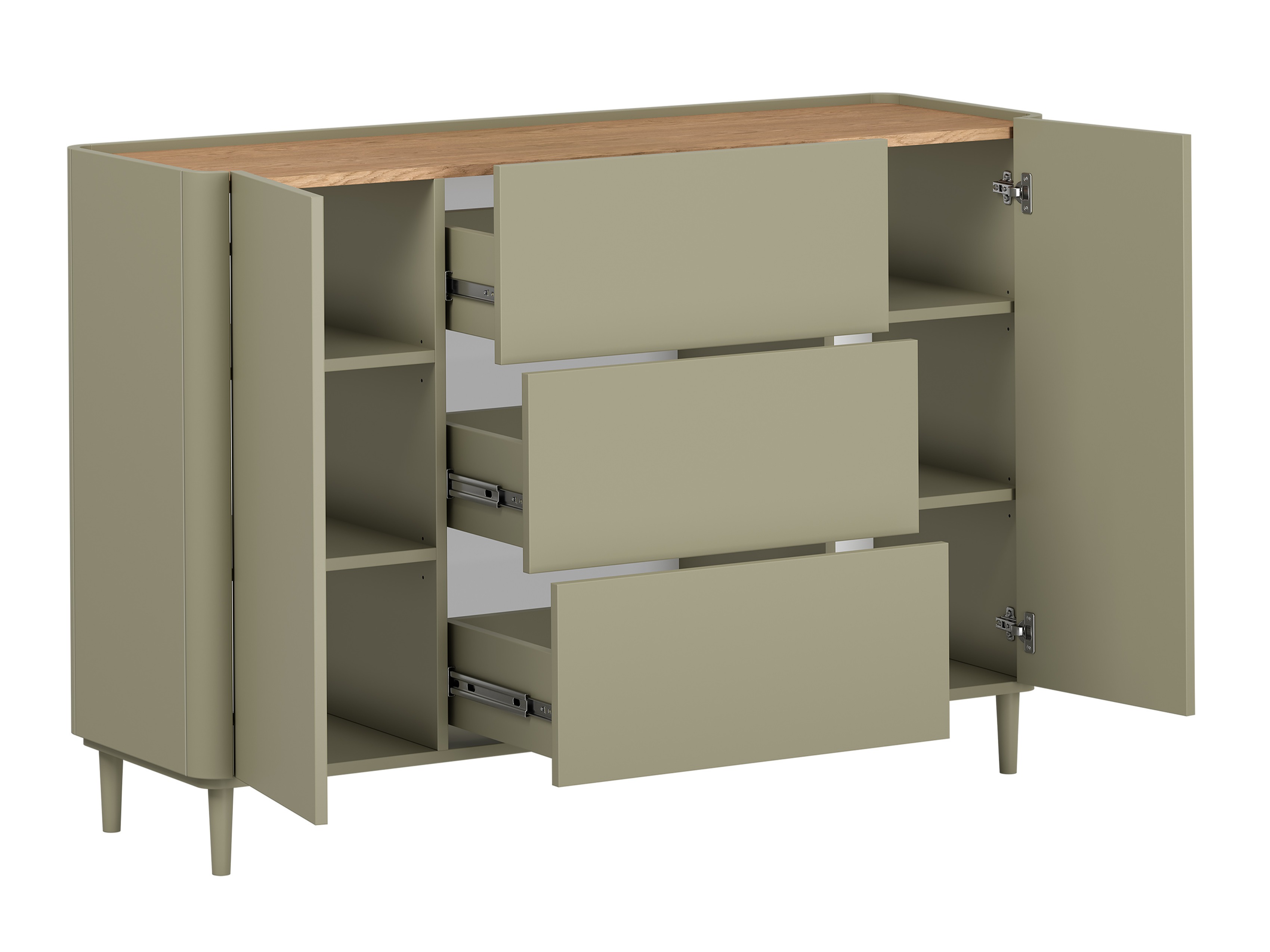 Elutoa komplekt Elbmira 110 (Tolmune roheline + Tamm)