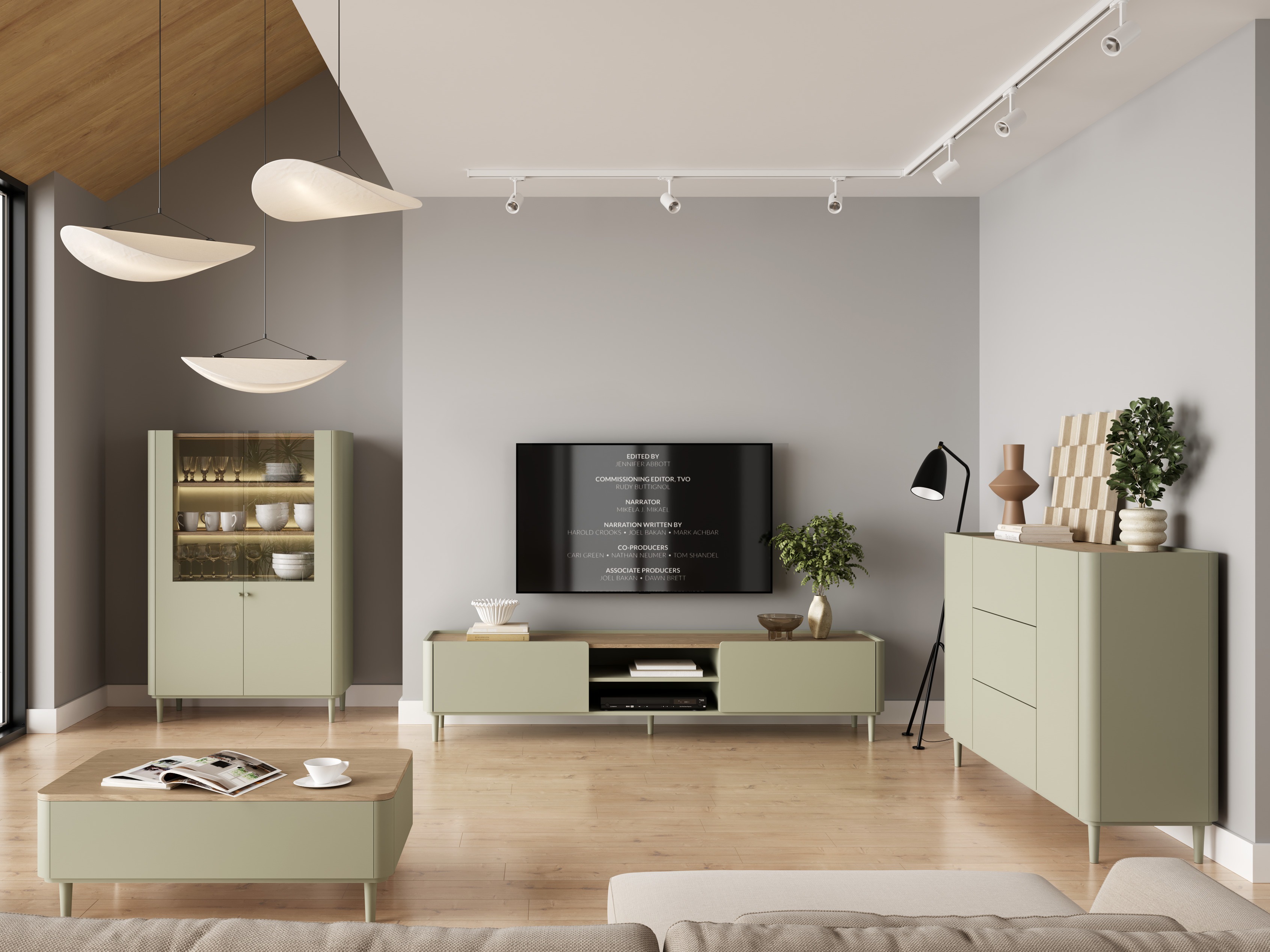 Elutoa komplekt Elbmira 110 (Tolmune roheline + Tamm)