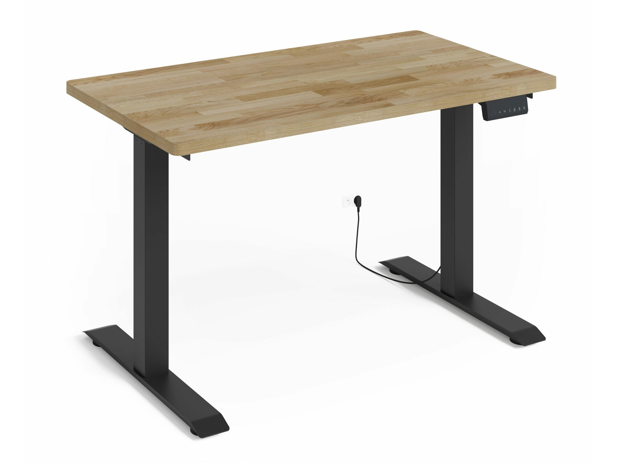 Reguleeritava kõrgusega töölaud Buffalo 200 (Must)