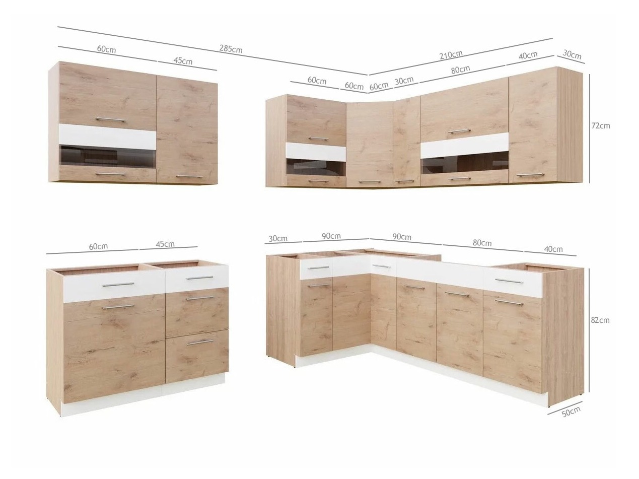 Moodul köögikomplekt Mode Beech 131