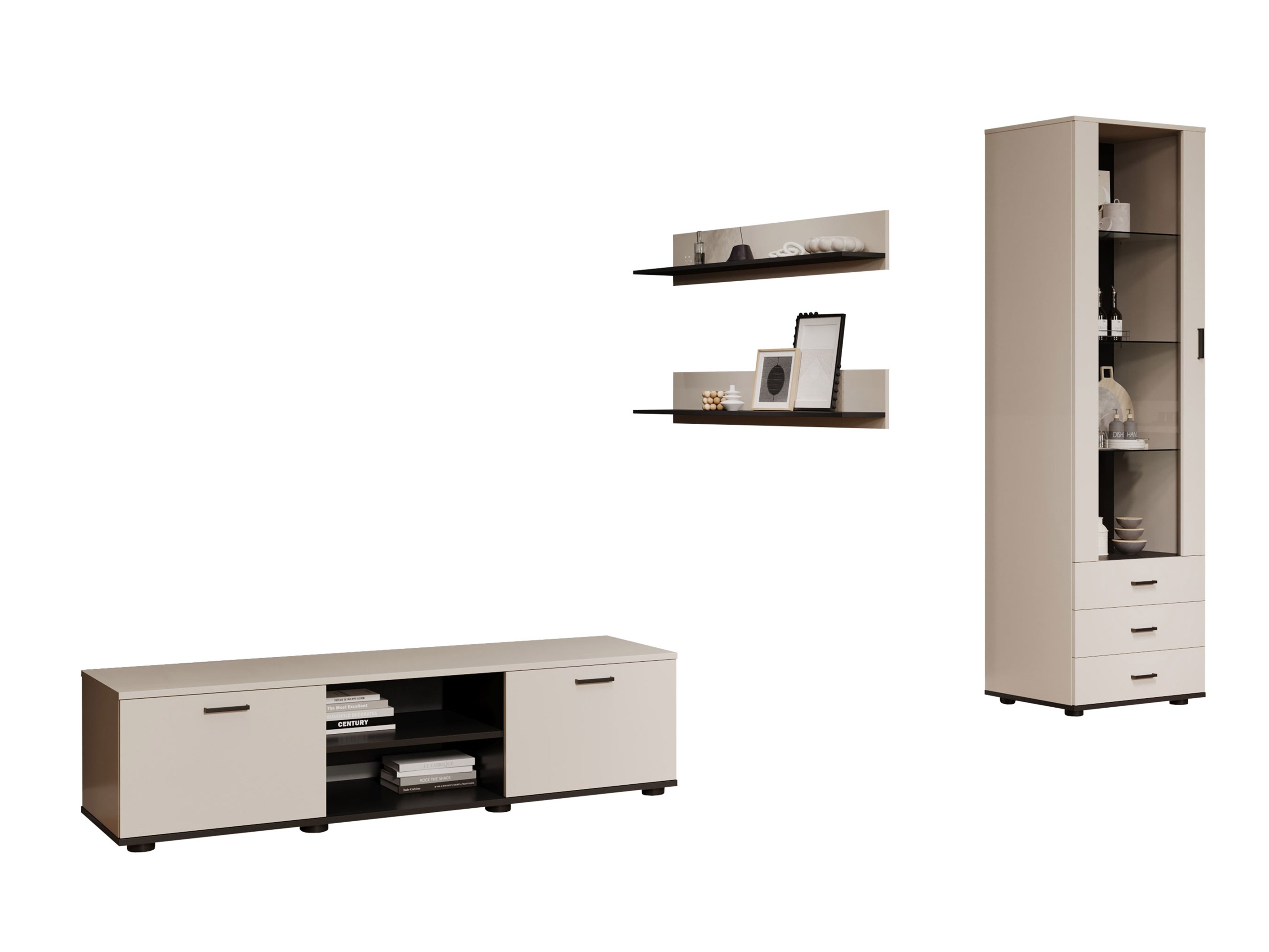 Elutoa komplekt Tornola 110 (Kašmiir + Must)