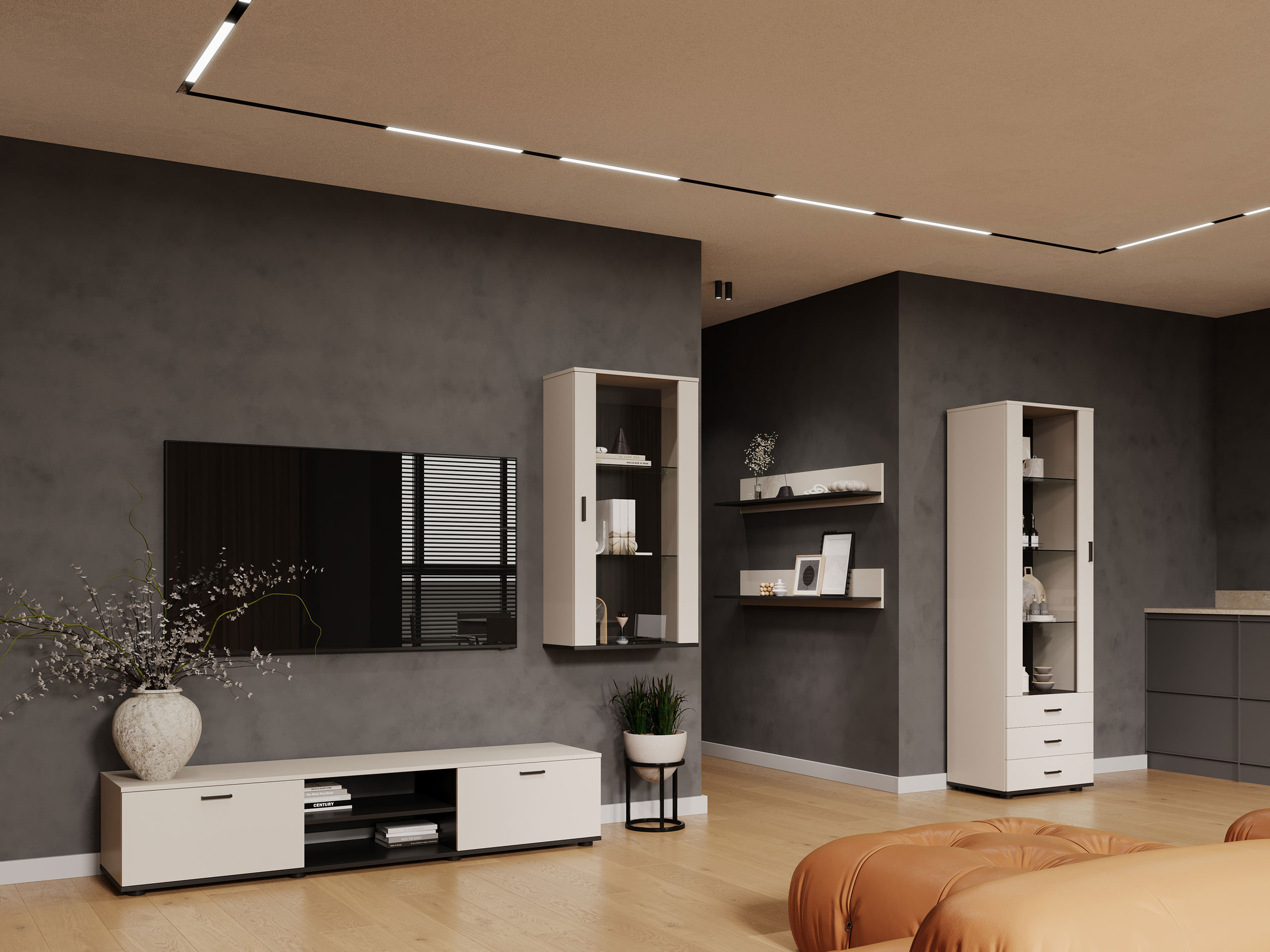 Elutoa komplekt Tornola 114 (Kašmiir + Must)