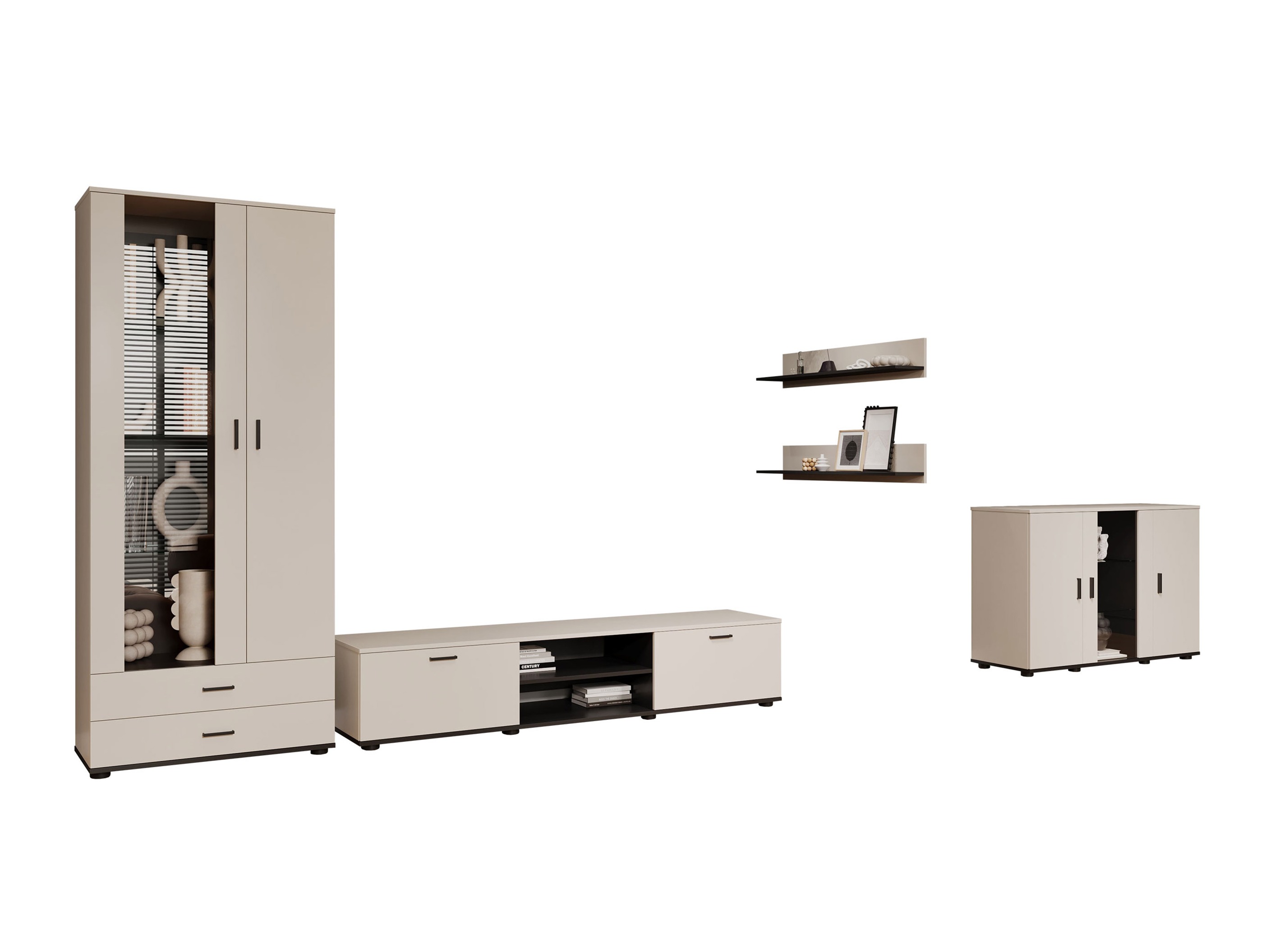 Elutoa komplekt Tornola 116 (Kašmiir + Must)