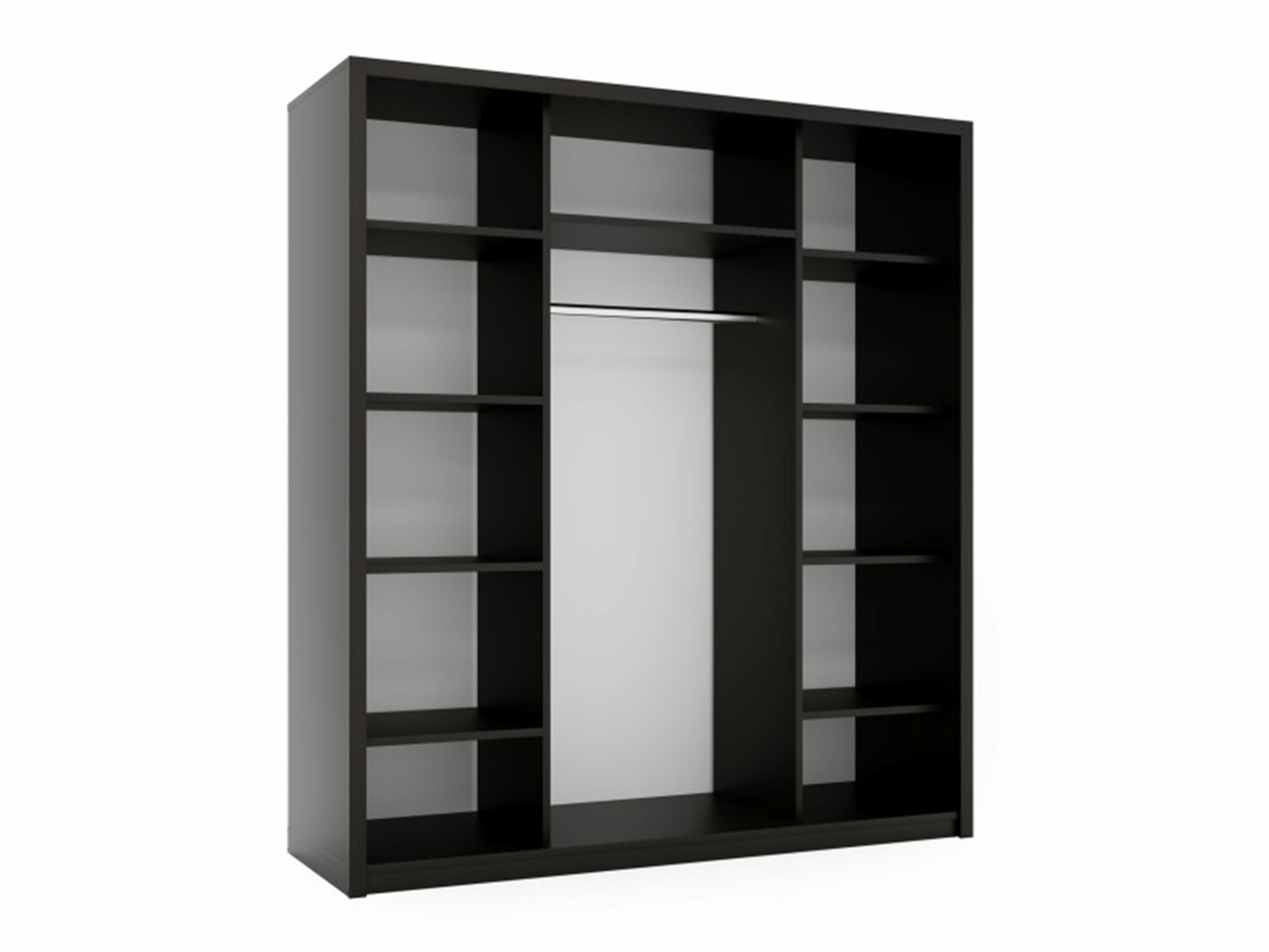 Riidekapp Murrieta 193 (Must + Pruun)